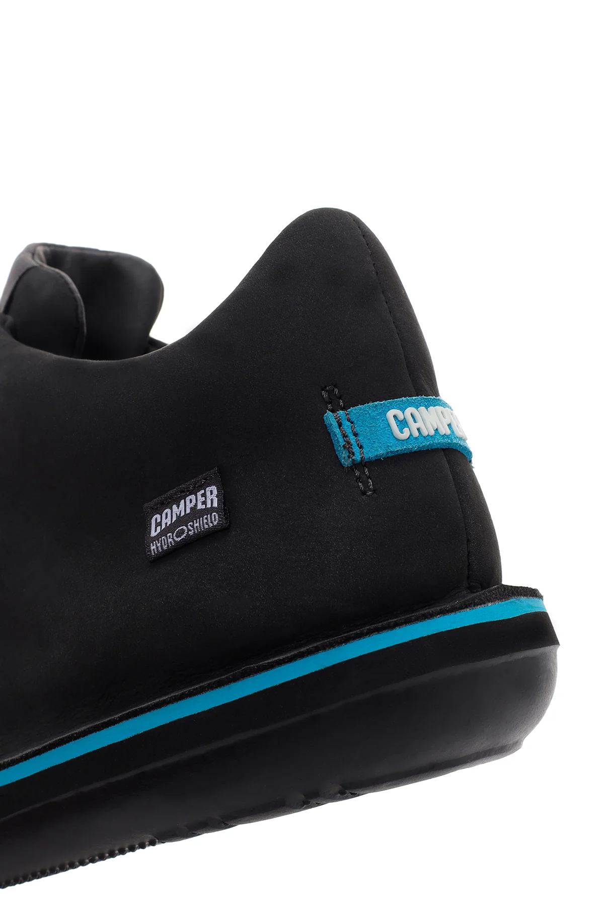 Camper Erkek Koyu Gri Beetle Hydroshield Deri Spor Ayakkabı - Image 9