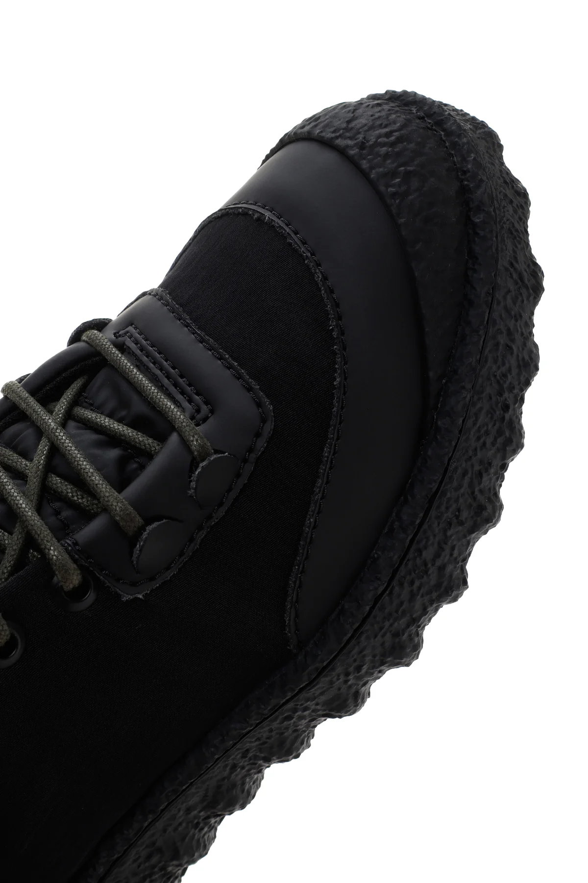 Camper Erkek Siyah Ground Michelin Deri Sneaker Bot - Image 10