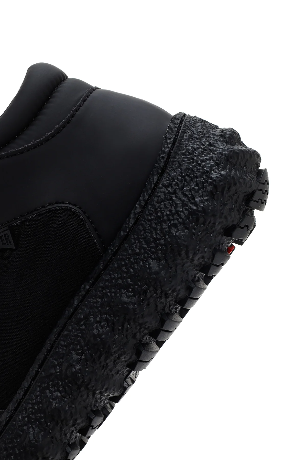 Camper Erkek Siyah Ground Michelin Deri Sneaker Bot - Image 7