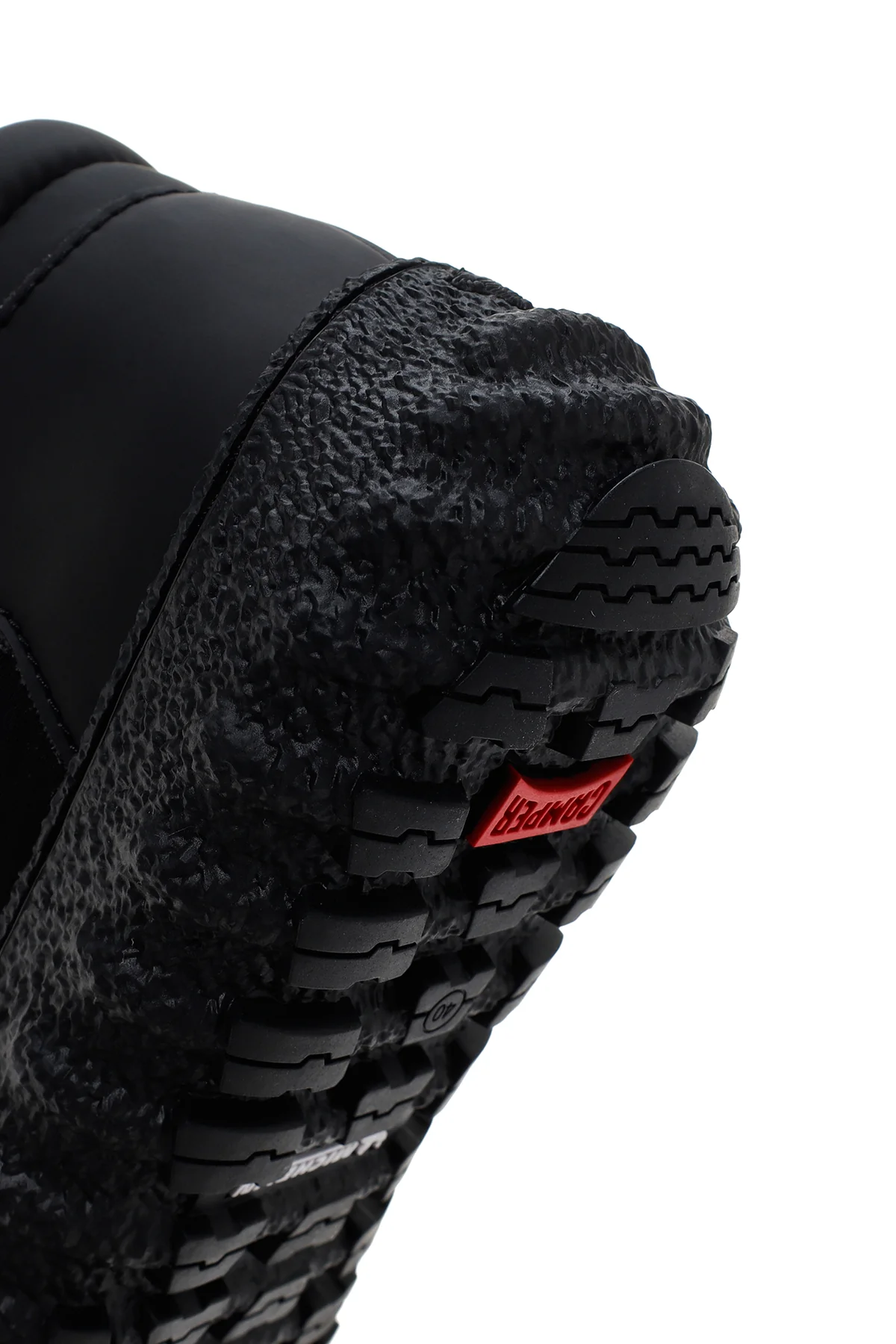 Camper Erkek Siyah Ground Michelin Deri Sneaker Bot - Image 8
