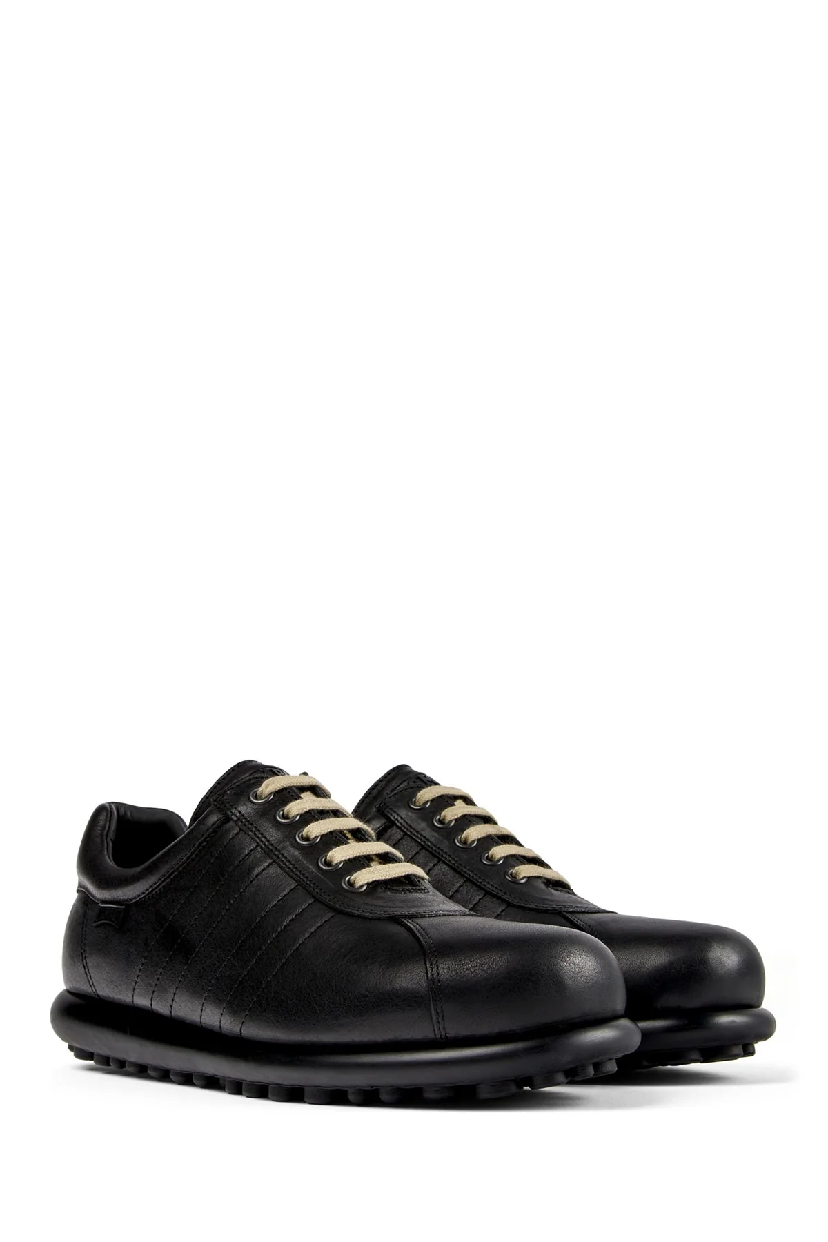 Camper Erkek Siyah Pelotas Ariel Deri Sneaker - Image 2