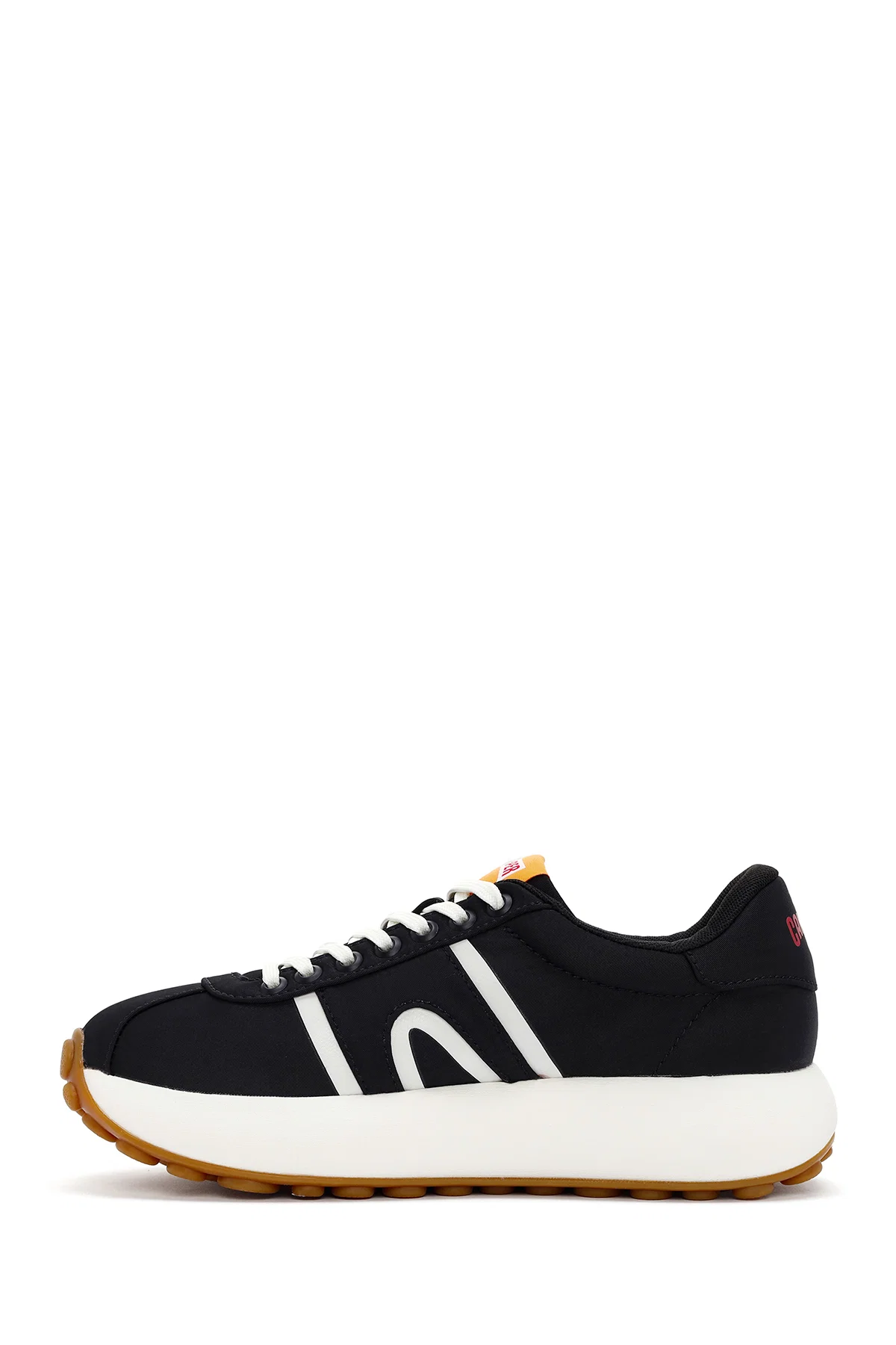 Camper Erkek Siyah Pelotas Athens Bağcıklı Kumaş Sneaker - Image 2