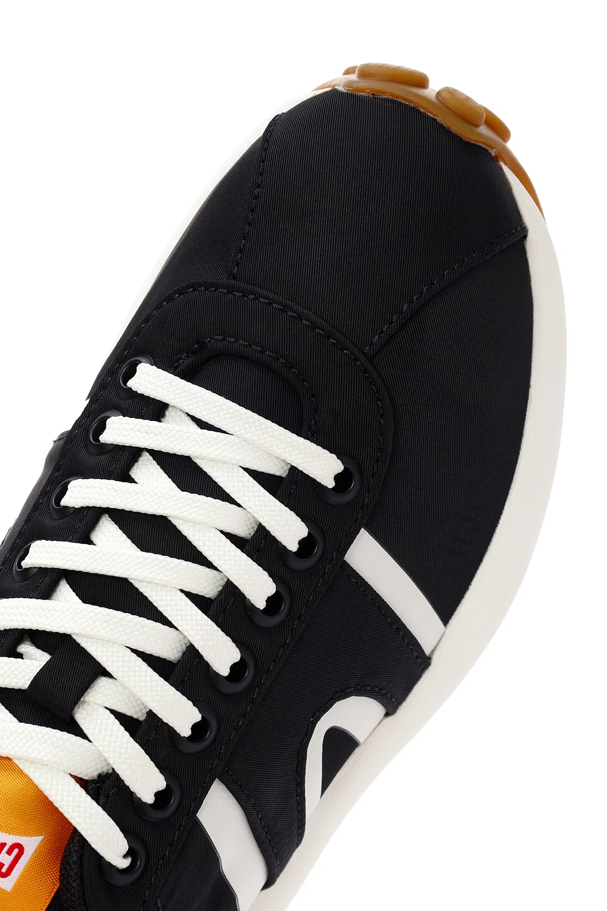 Camper Erkek Siyah Pelotas Athens Bağcıklı Kumaş Sneaker - Image 8