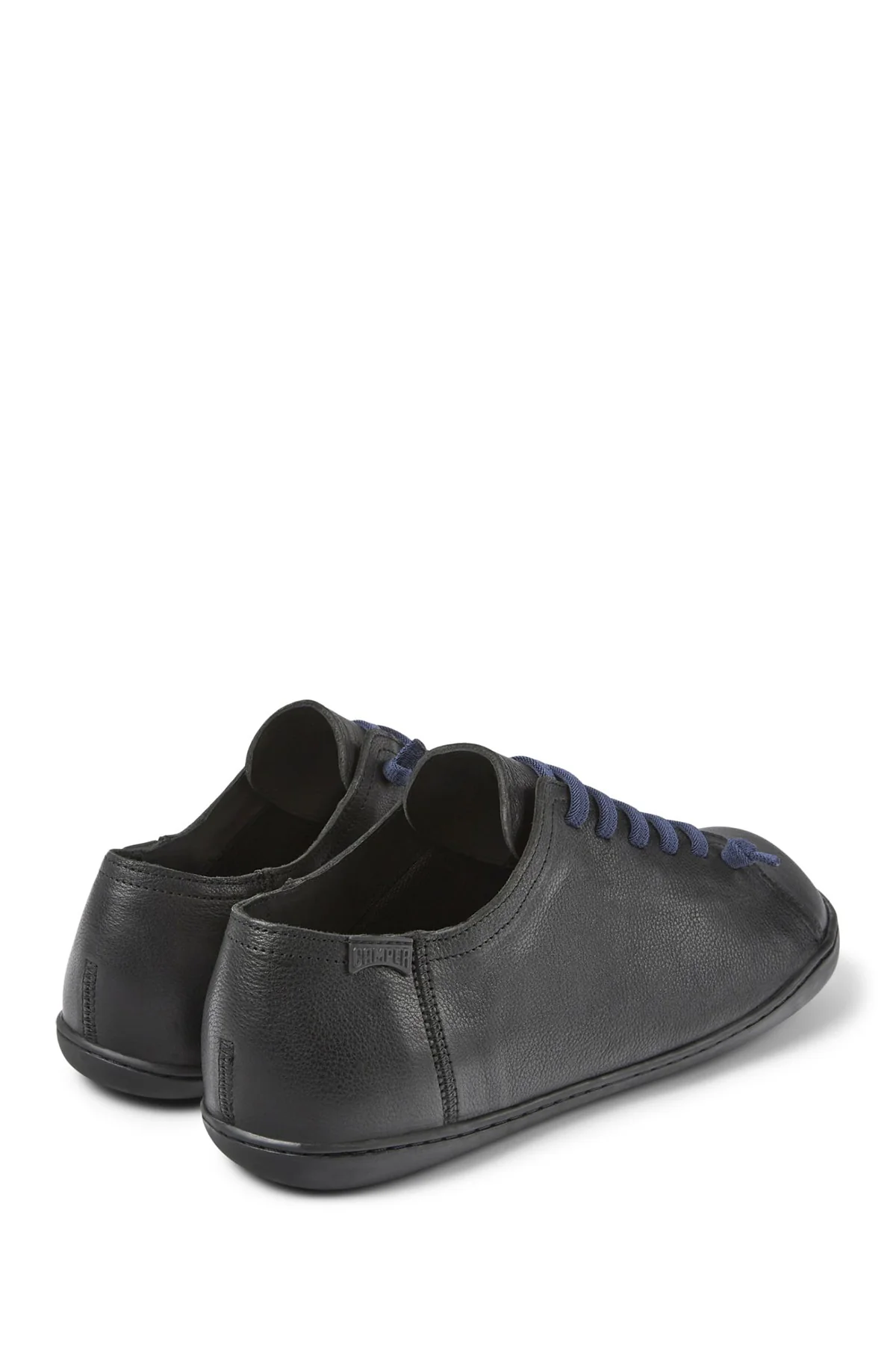 Camper Erkek Siyah Peu Bağcıklı Deri Casual Sneaker - Image 3