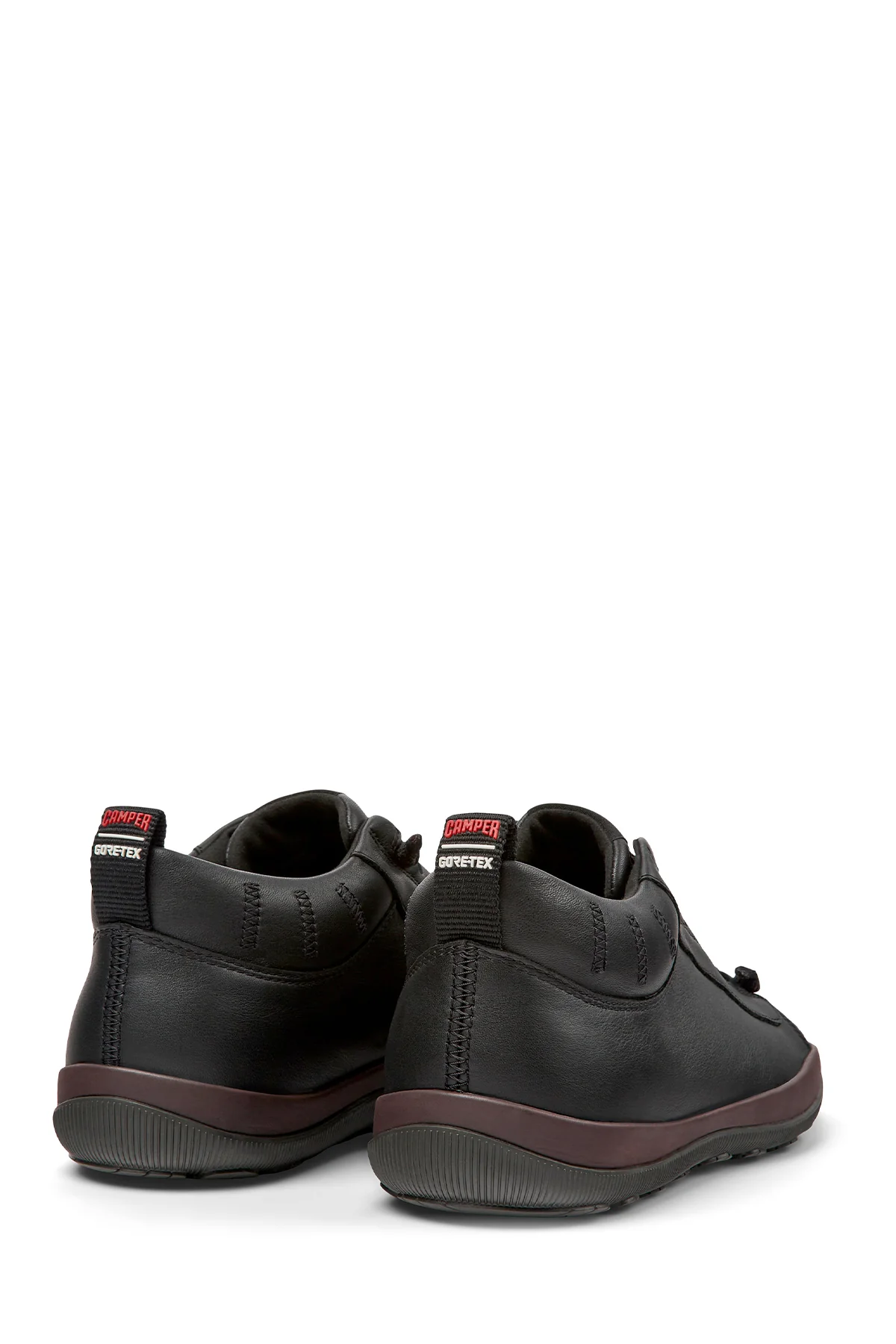 Camper Erkek Siyah Peu Pista Gm Nubuk Deri Sneaker - Image 3