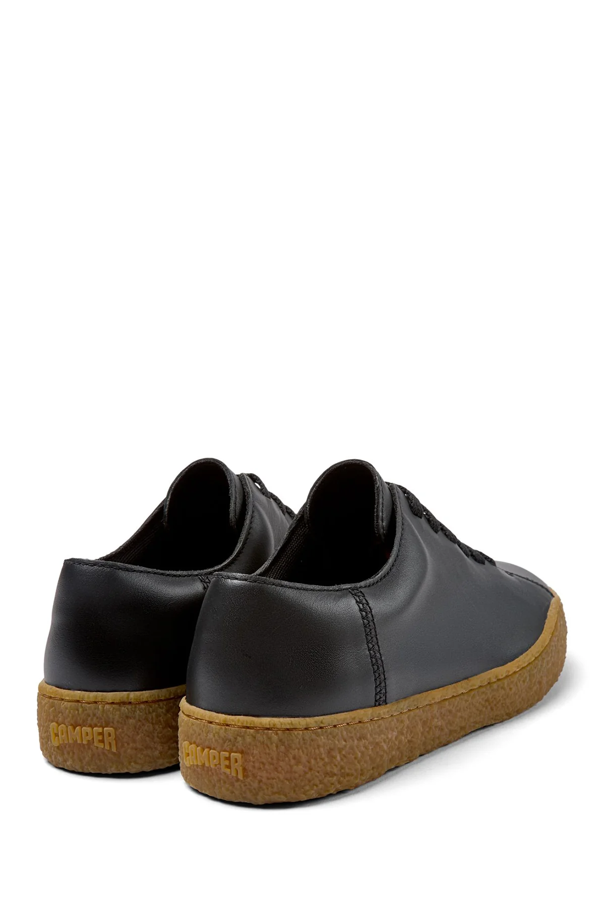 Camper Erkek Siyah Peu Terreno Deri Sneaker - Image 3
