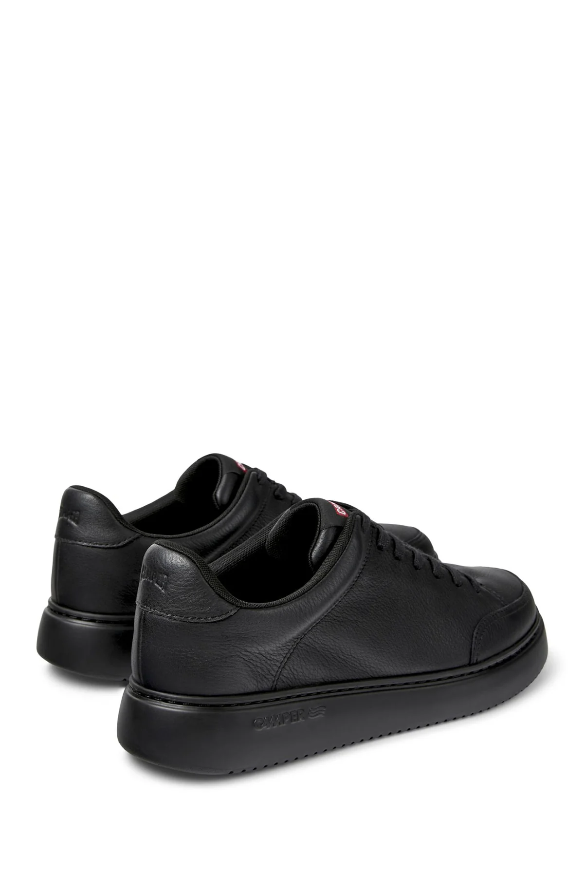 Camper Erkek Siyah Runner Deri Sneaker - Image 3