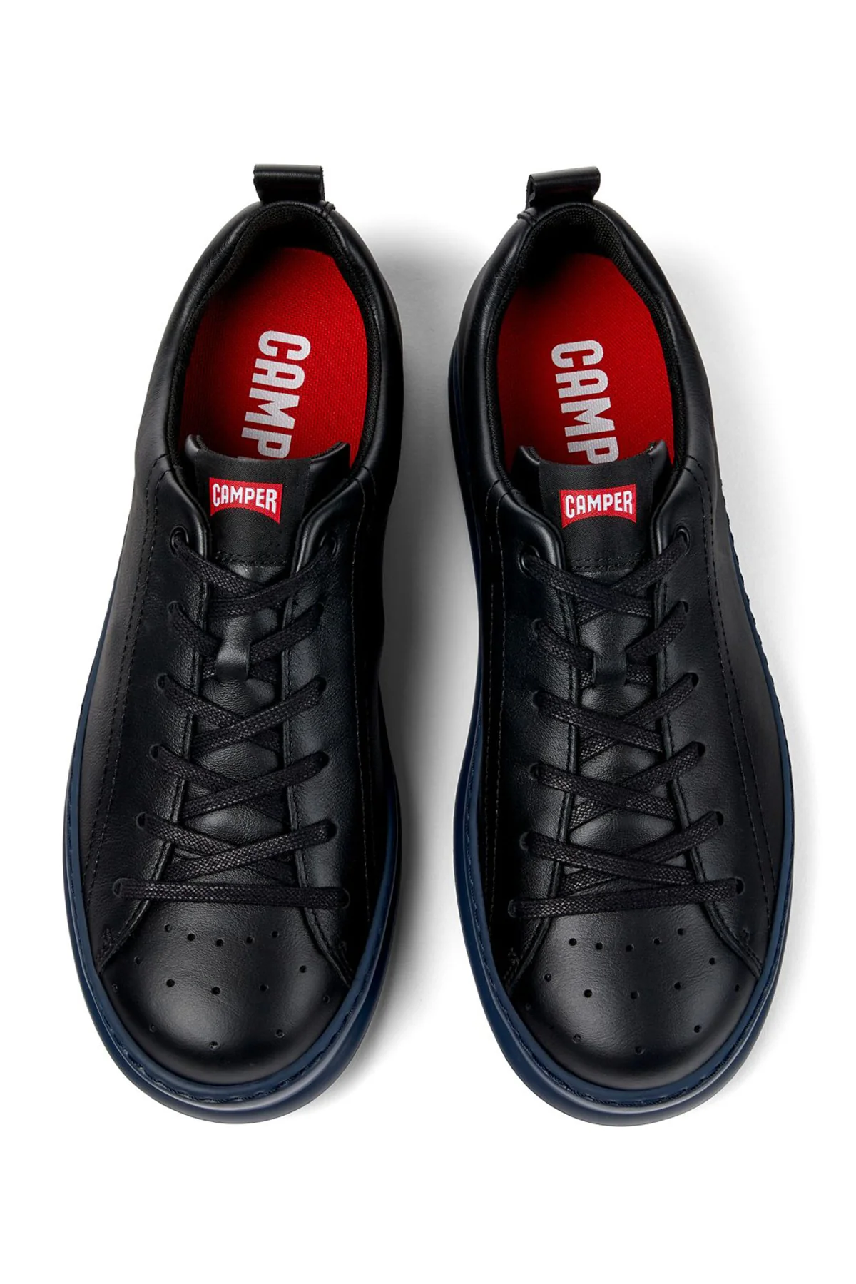 Camper Erkek Siyah Runner Four Deri Sneaker - Image 4