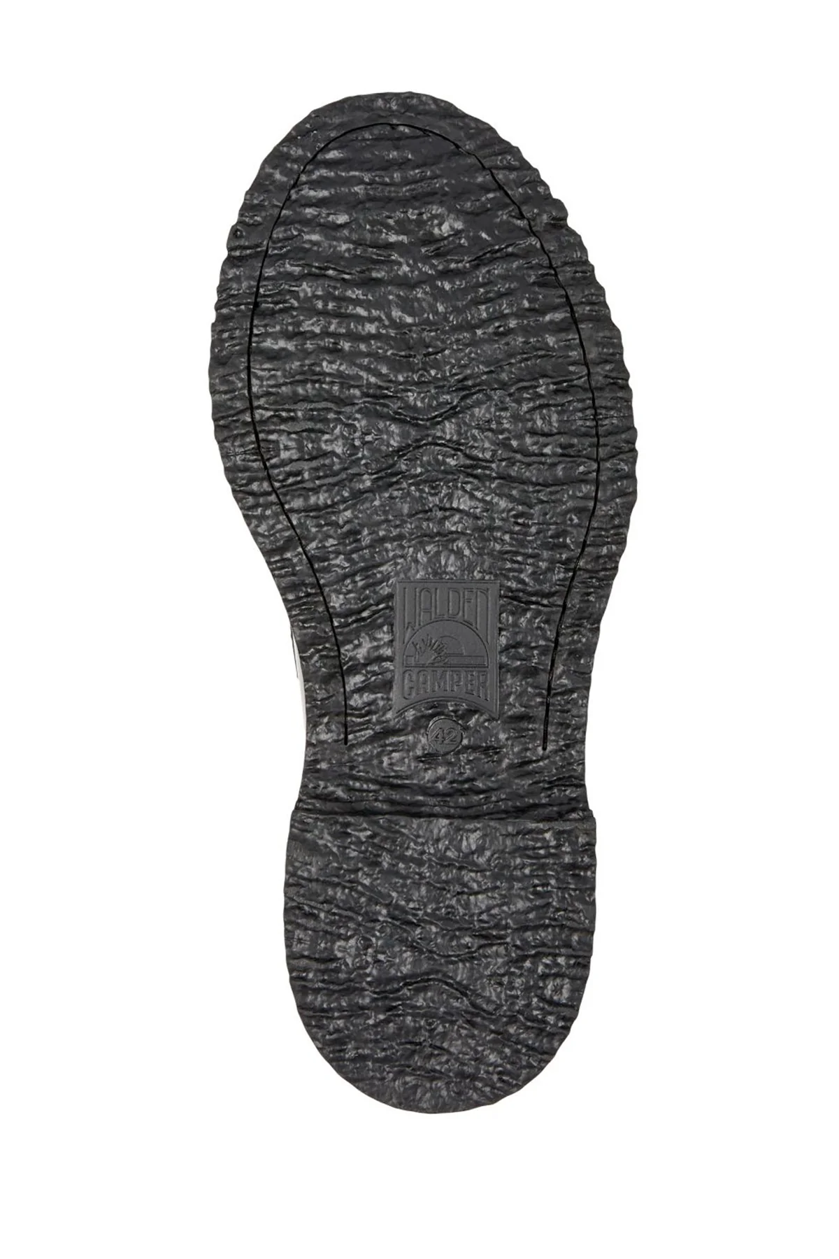 Camper Erkek Siyah Walden Deri Casual Loafer - Image 5