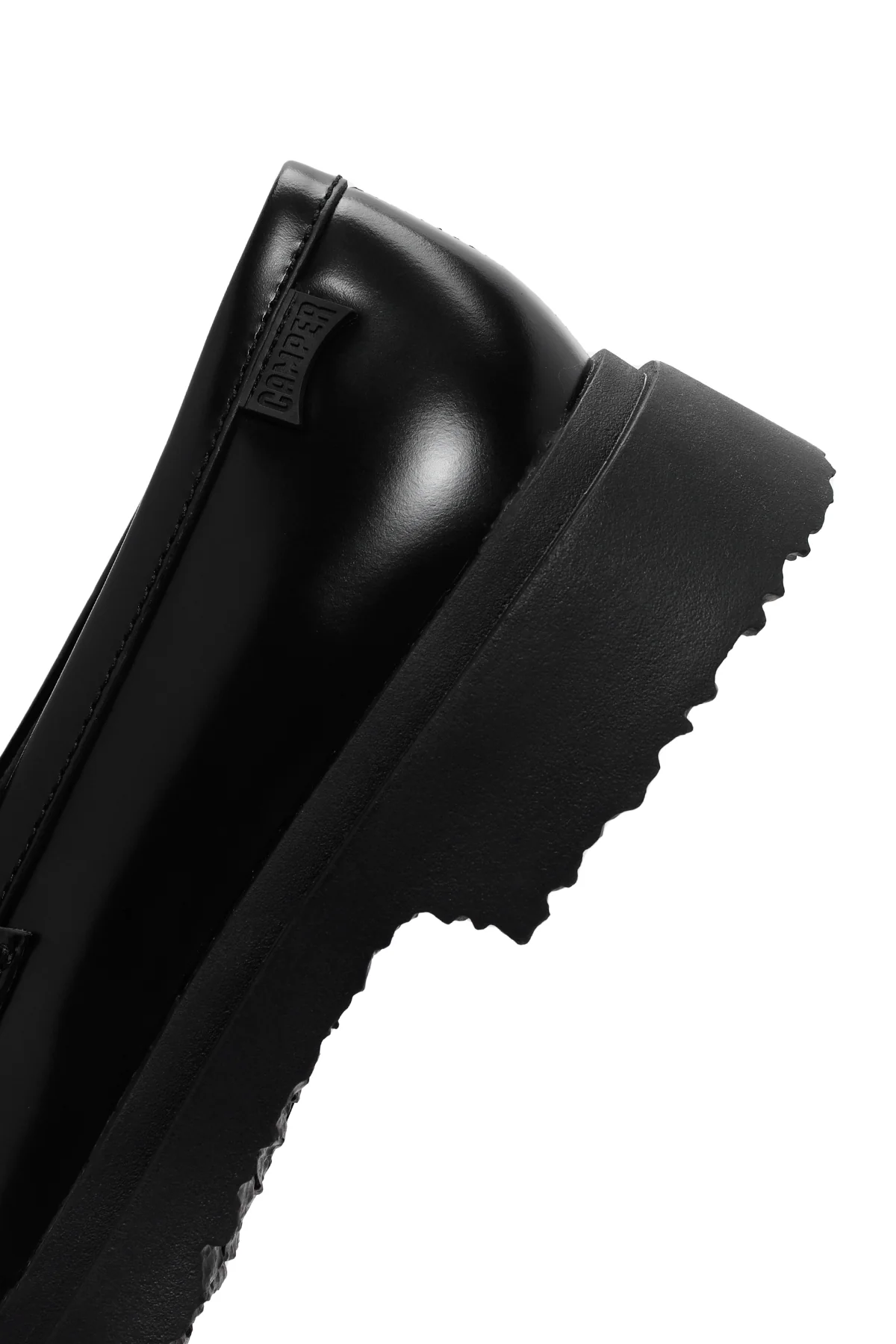 Camper Erkek Siyah Walden Deri Casual Loafer - Image 7