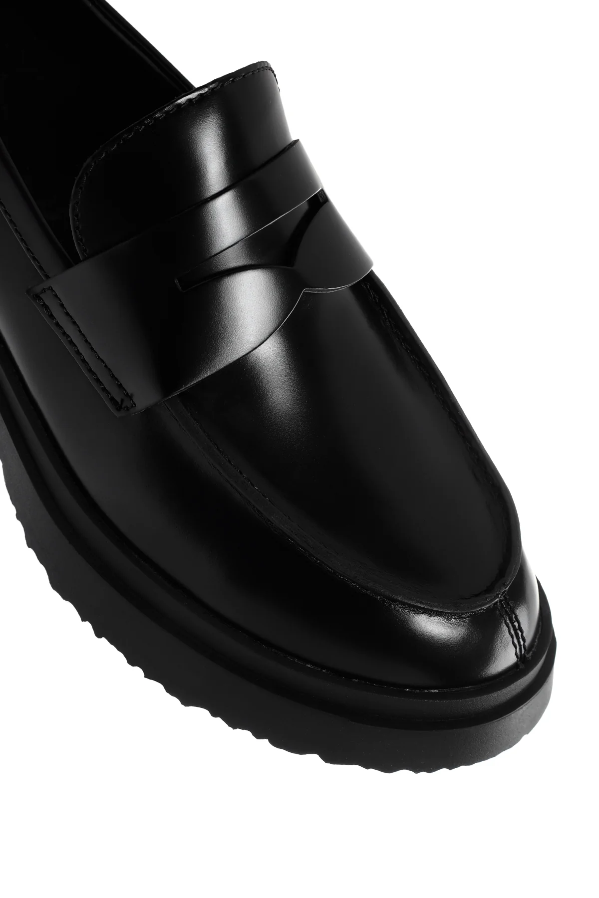 Camper Erkek Siyah Walden Deri Casual Loafer - Image 9