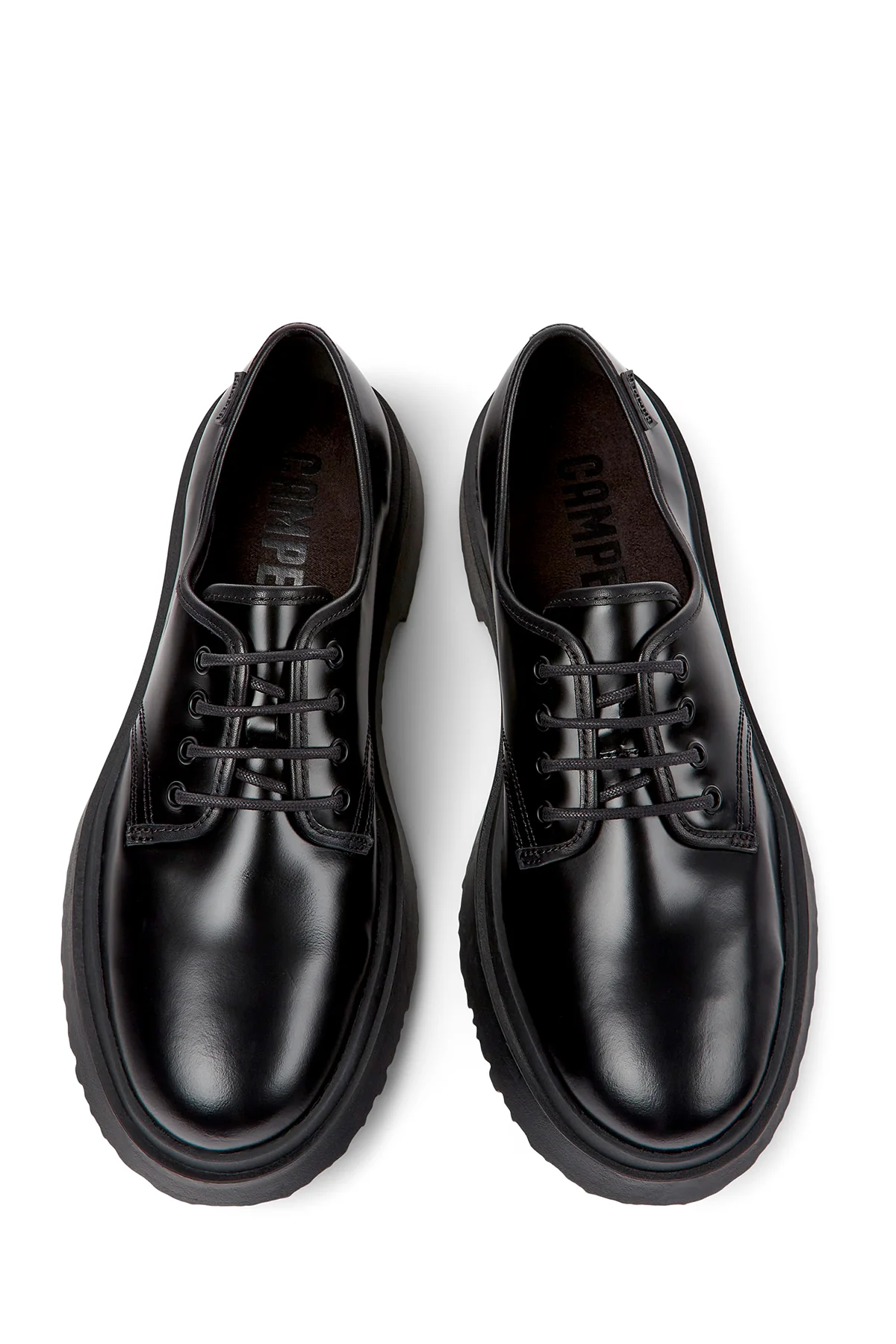 Camper Erkek Siyah Walden Deri Casual Loafer - Image 4