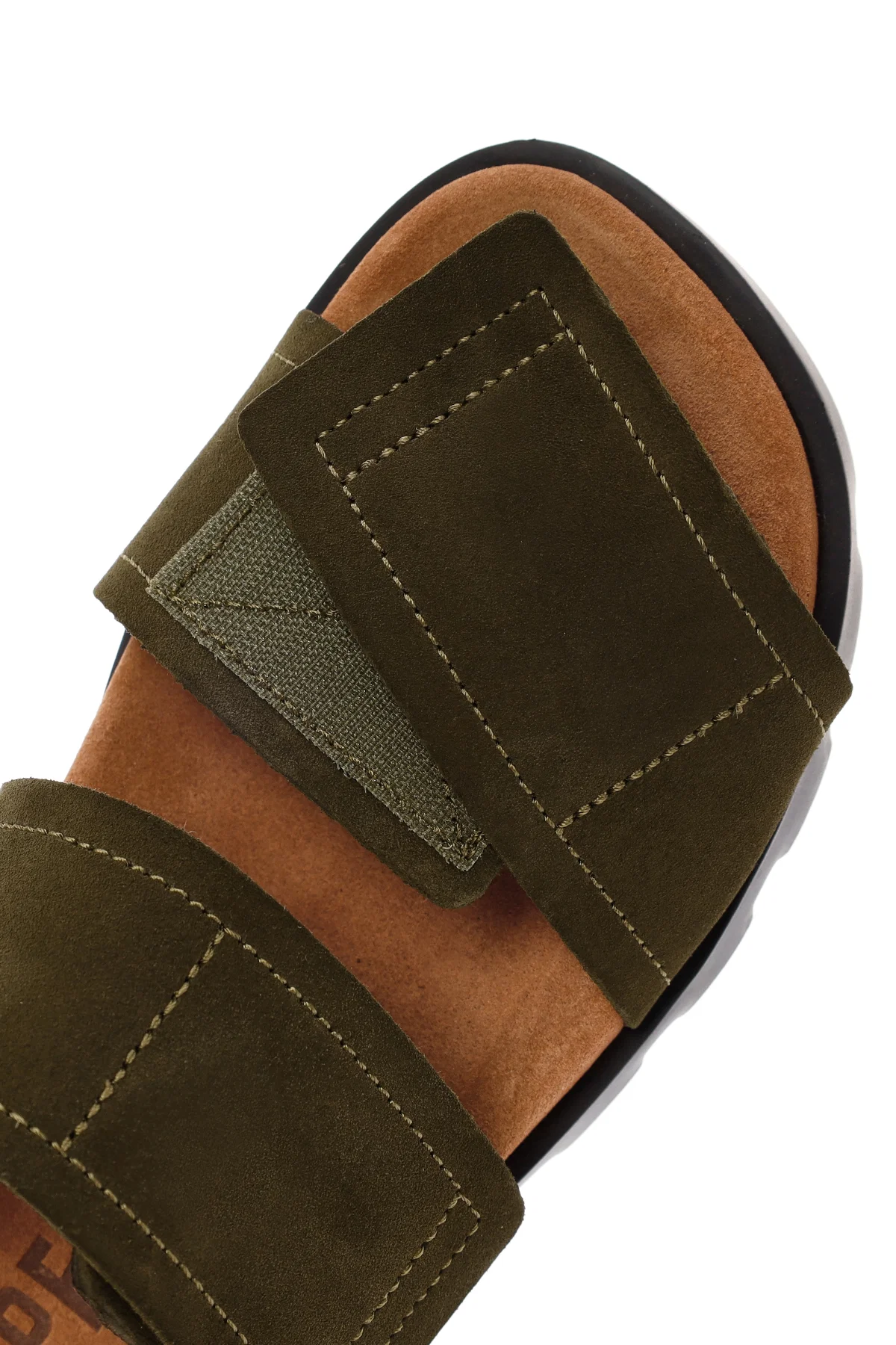 Camper Erkek Yeşil Brutus Deri Sandalet - Image 11