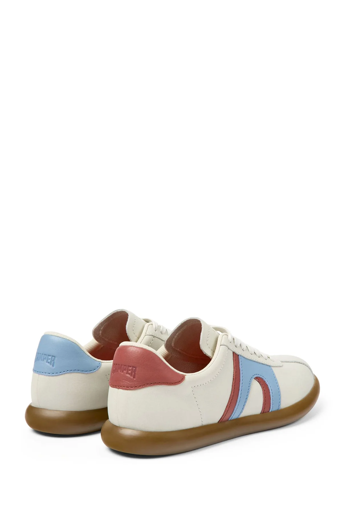 Camper Kadın Beyaz Pelotas Soller Bağcıklı Deri Sneaker - Image 3