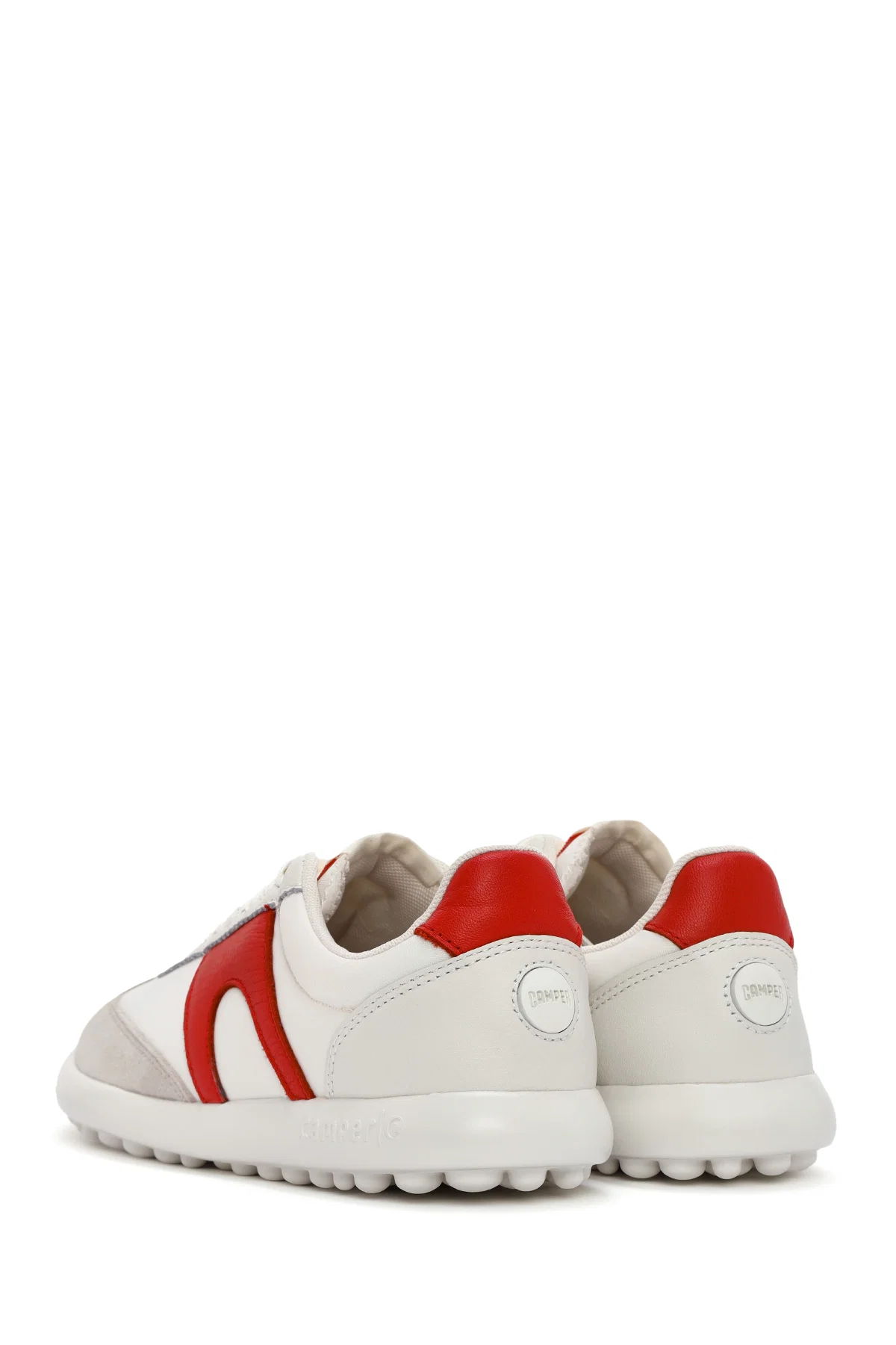 Camper Kadın Beyaz Pelotas XLite Bağcıklı Deri Sneaker - Image 5