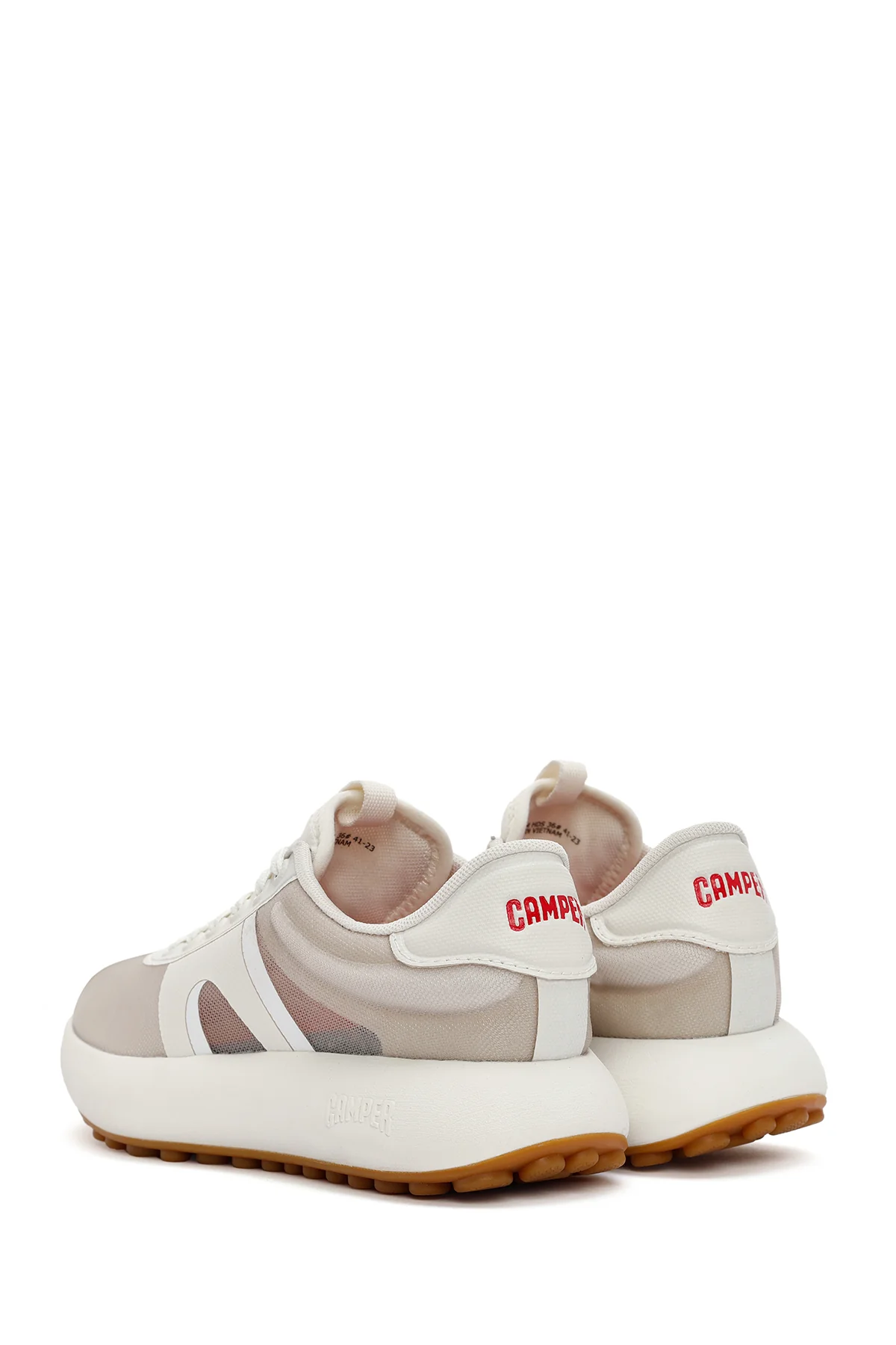 Camper Kadın Gri Pelotas Athens Bağcıklı Sneaker - Image 5