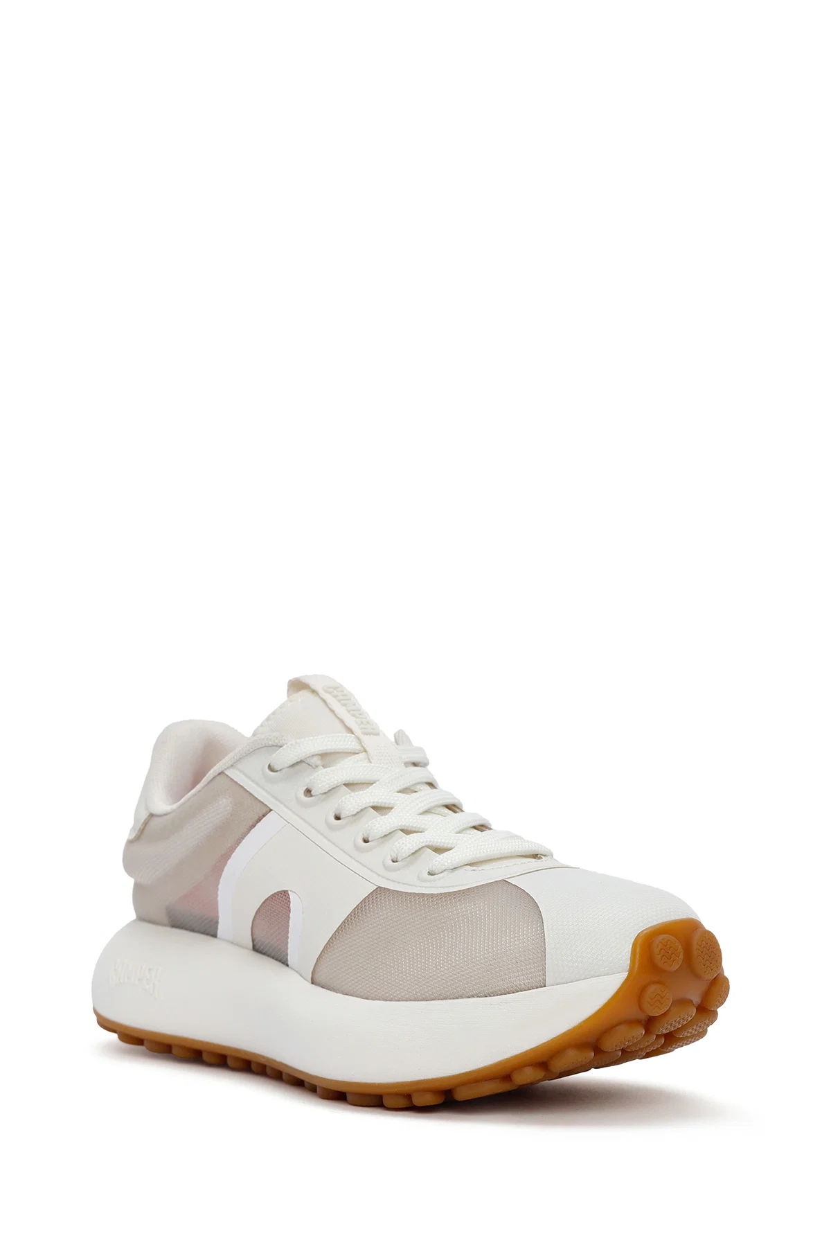 Camper Kadın Gri Pelotas Athens Bağcıklı Sneaker - Image 6