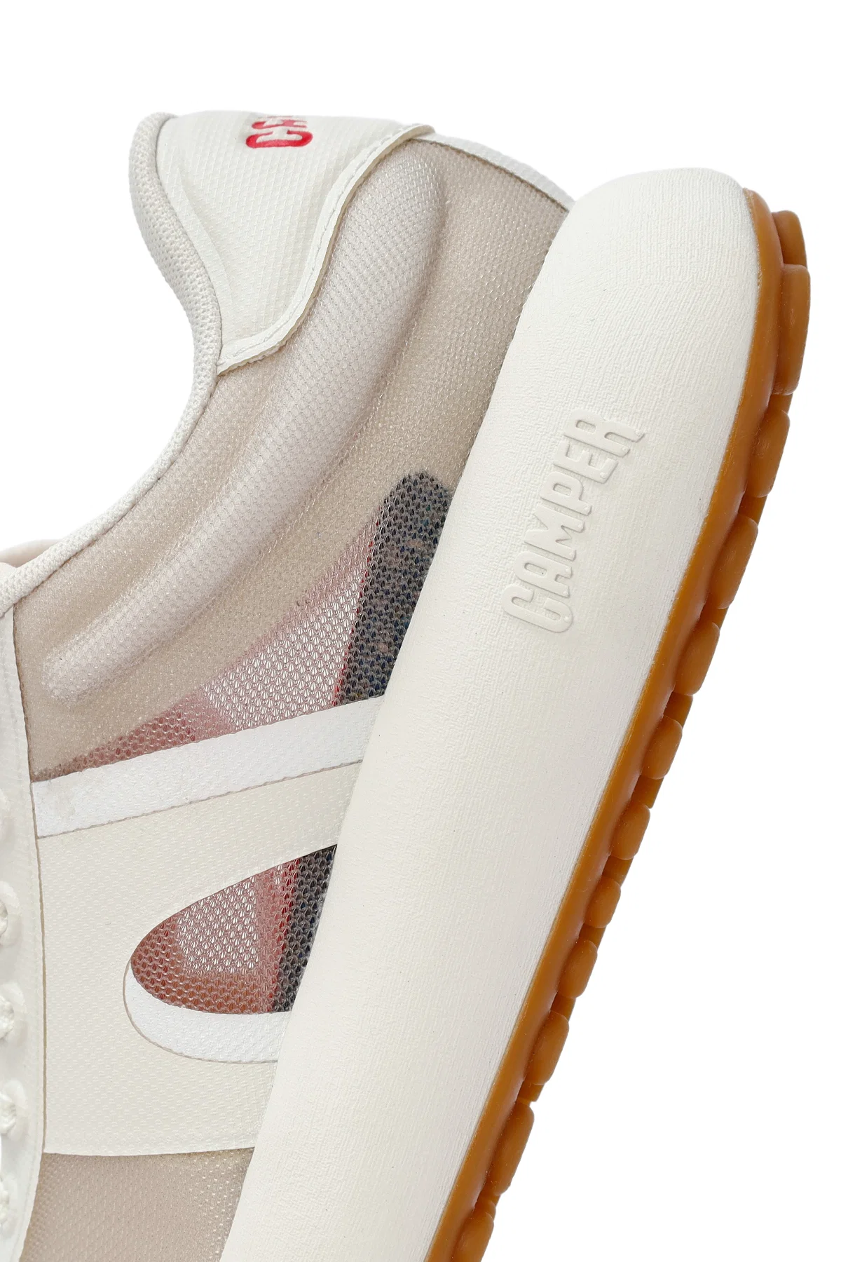 Camper Kadın Gri Pelotas Athens Bağcıklı Sneaker - Image 8
