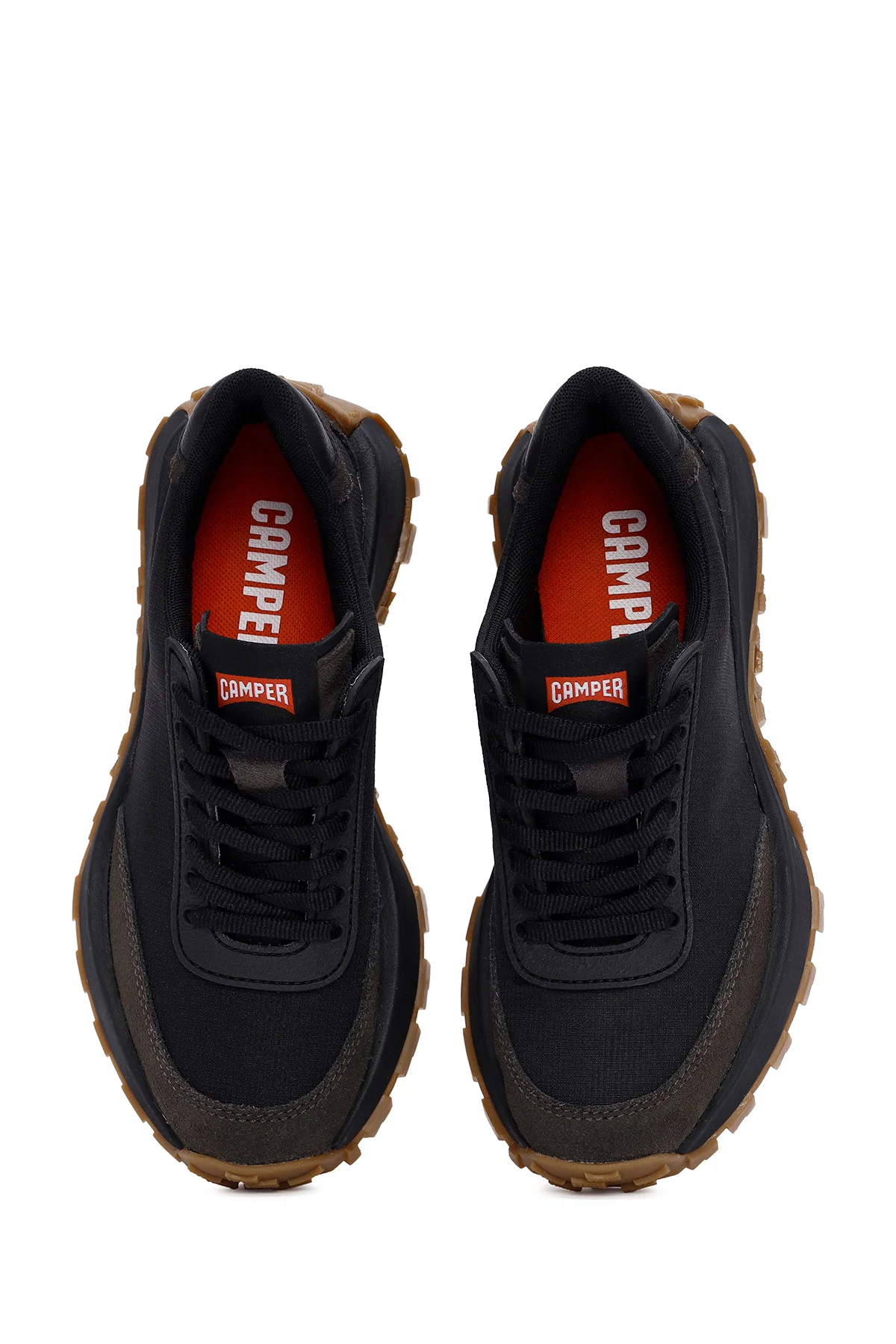 Camper Kadın Siyah Drift Trail Vibram Bağcıklı Sneaker - Image 7
