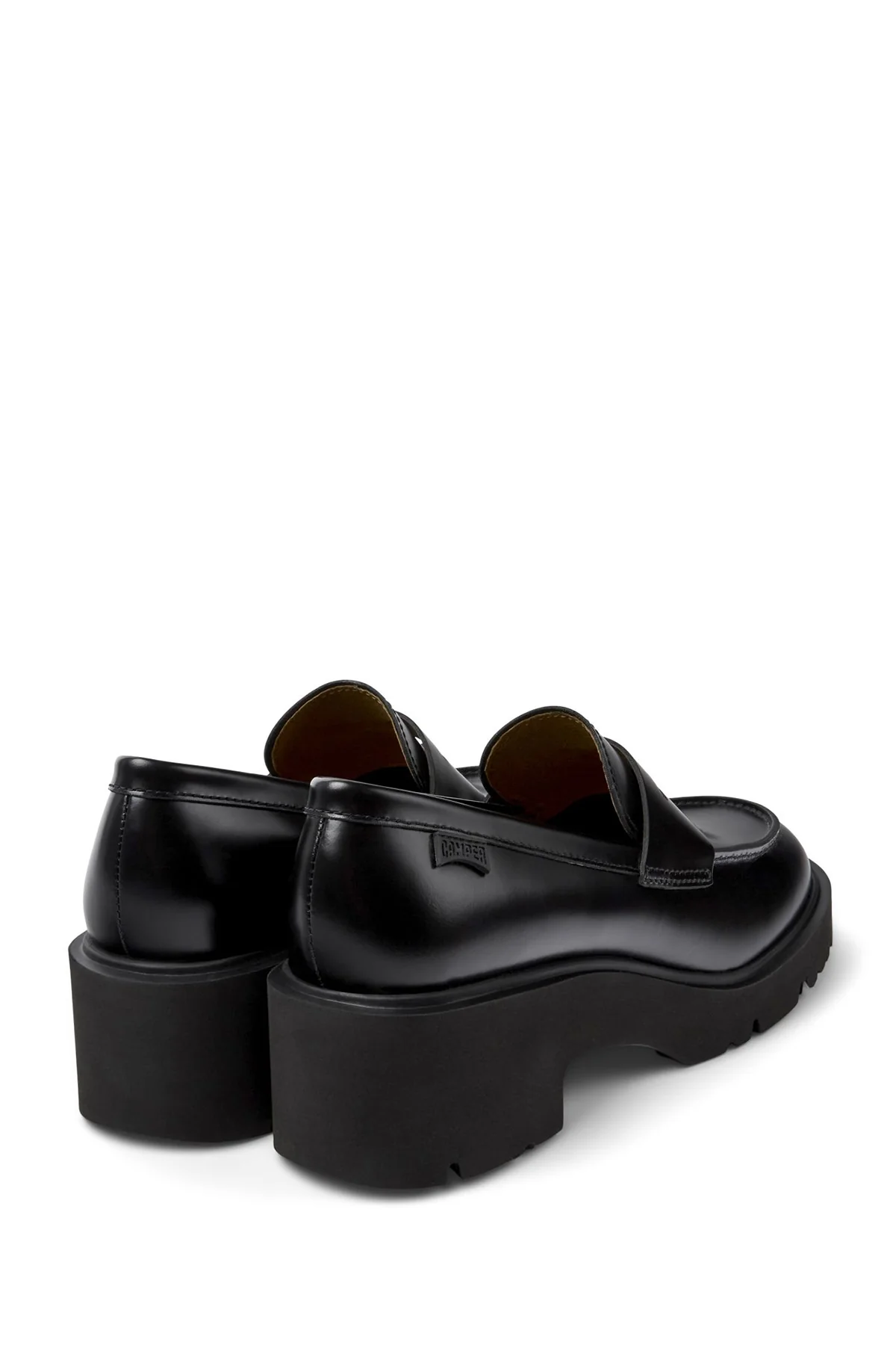 Camper Kadın Siyah Milah Deri Loafer - Image 3