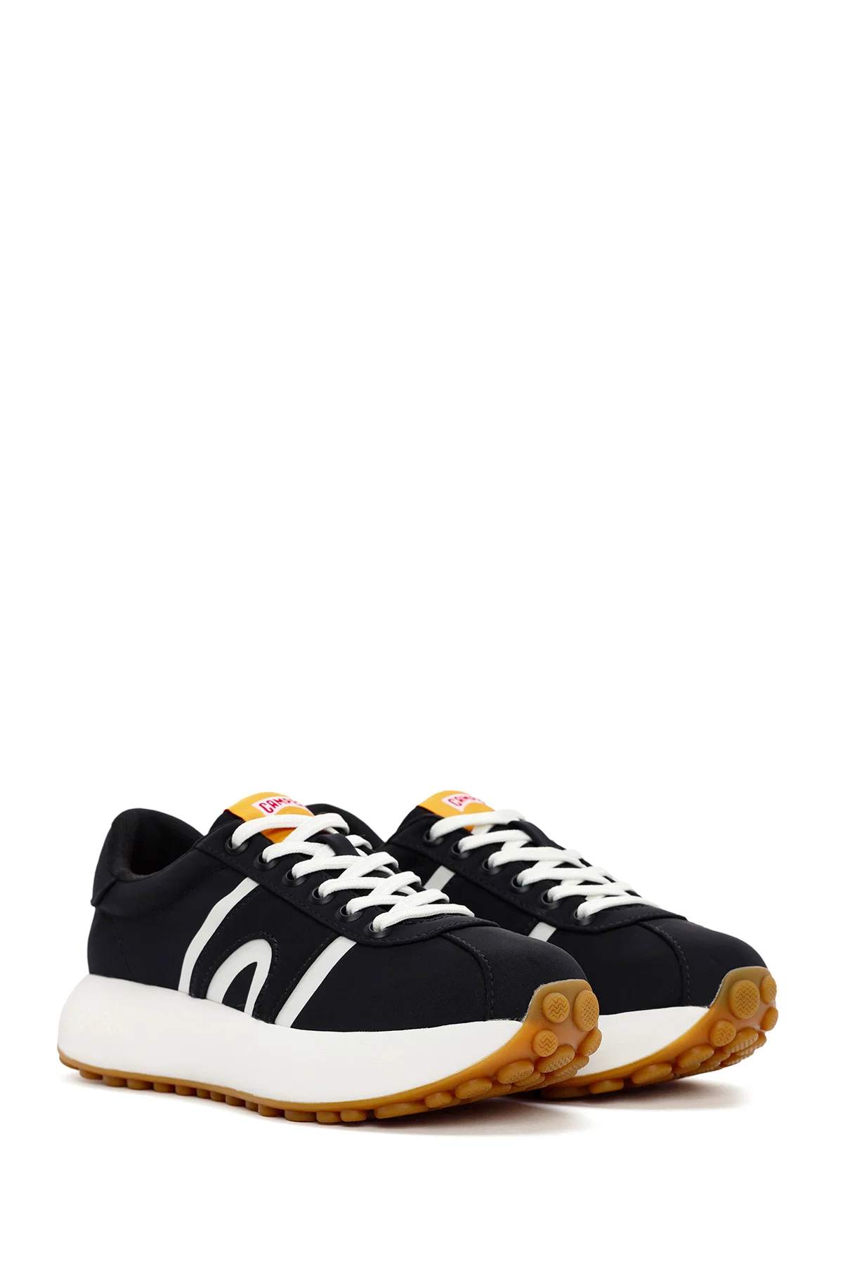 Camper Kadın Siyah Pelotas Athens Bağcıklı Sneaker - Image 3