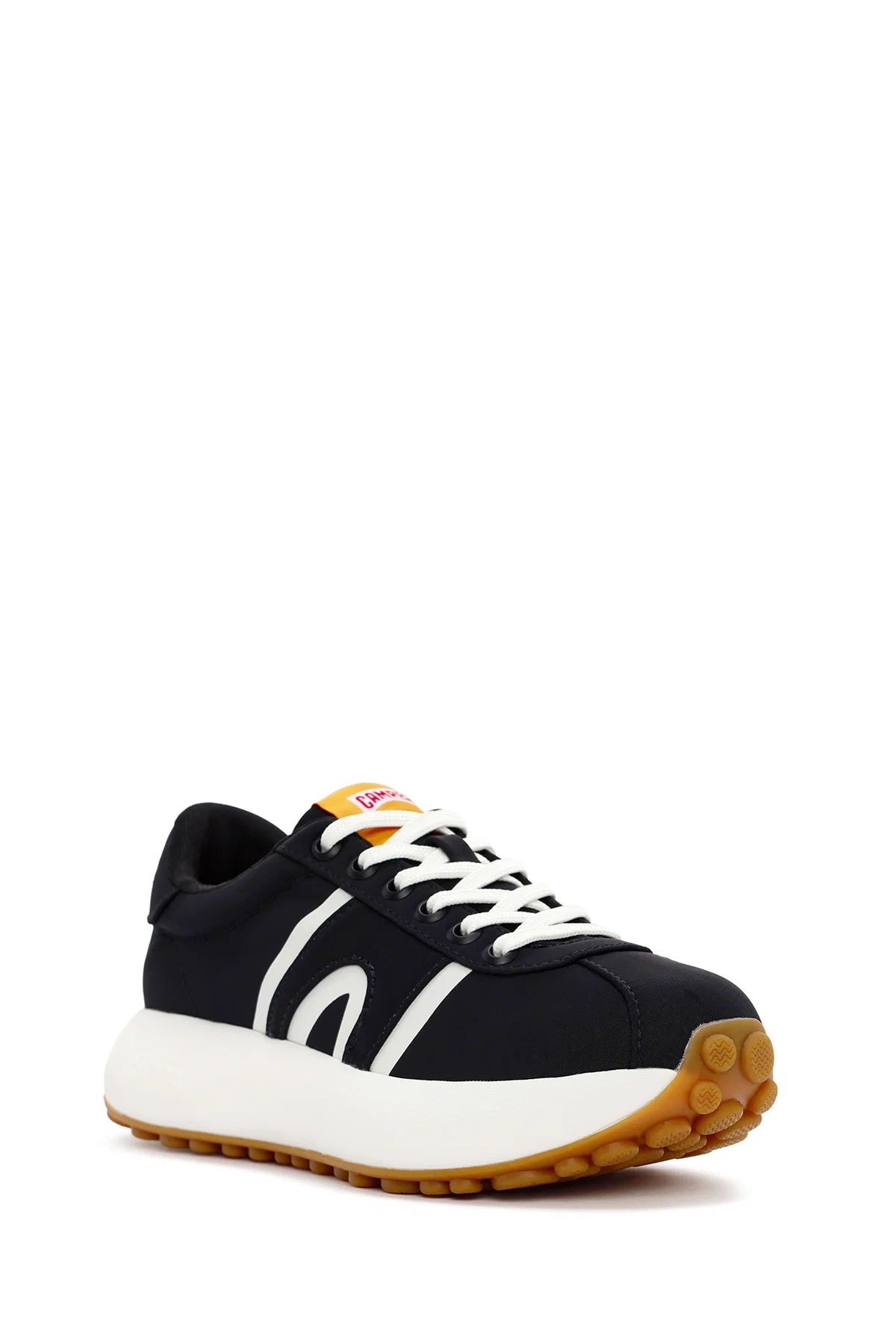 Camper Kadın Siyah Pelotas Athens Bağcıklı Sneaker - Image 6