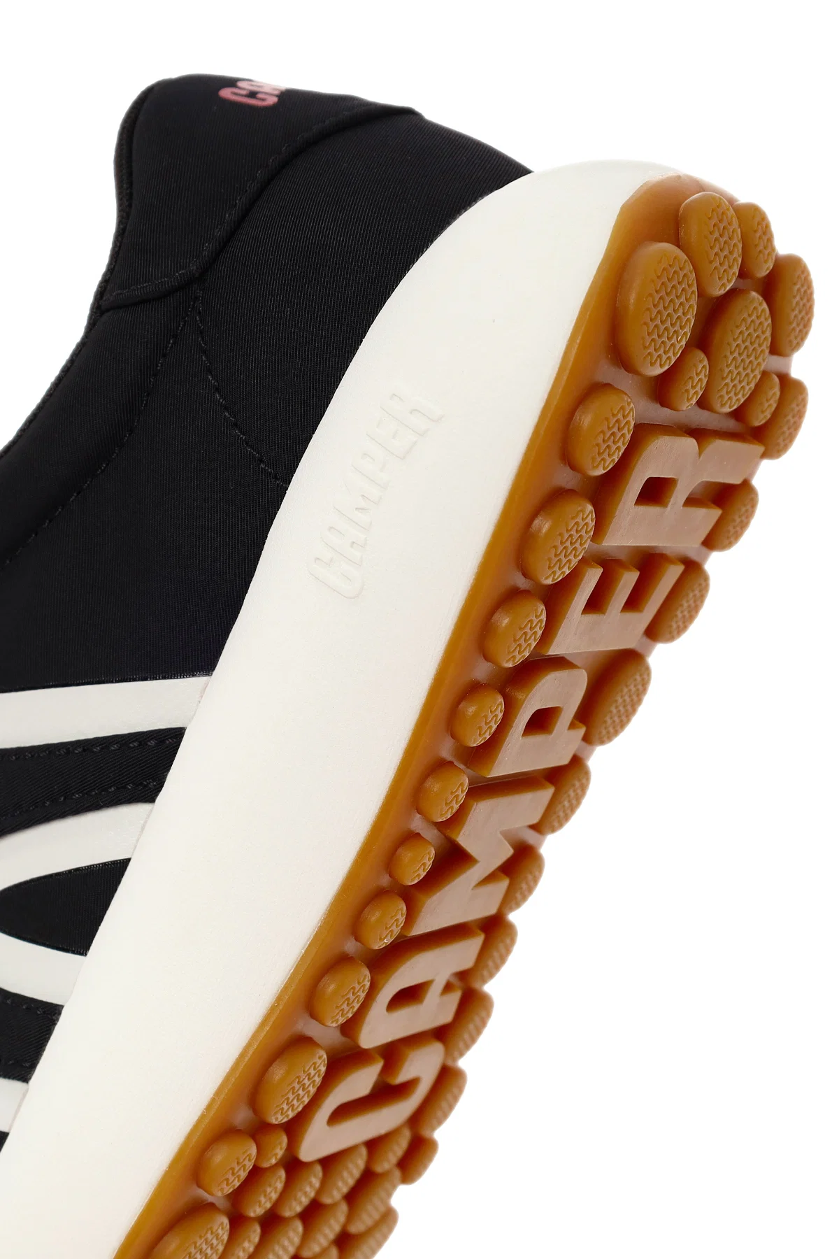 Camper Kadın Siyah Pelotas Athens Bağcıklı Sneaker - Image 8