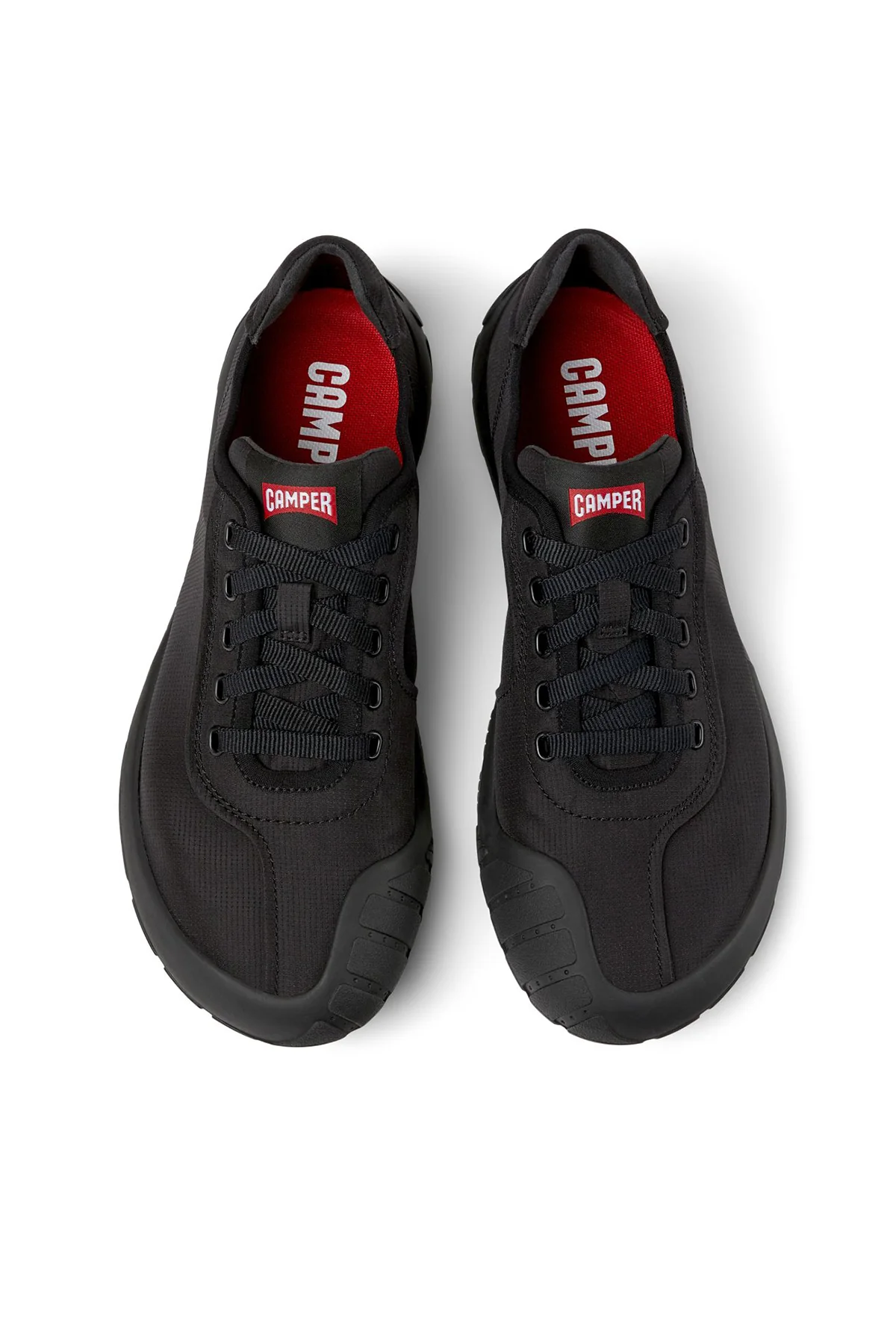Camper Kadın Siyah Peu Path Bağcıklı Sneaker - Image 4
