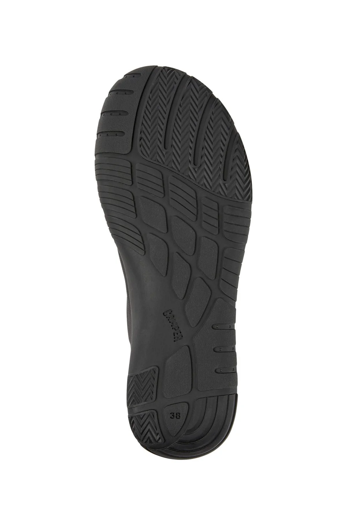 Camper Kadın Siyah Peu Path Bağcıklı Sneaker - Image 5