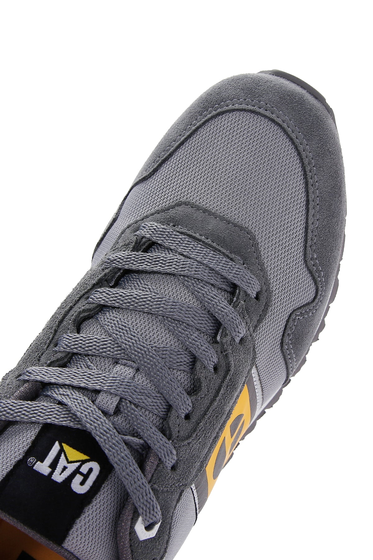 Caterpillar Erkek Gri Shelby Süet Deri Sneaker - Image 9