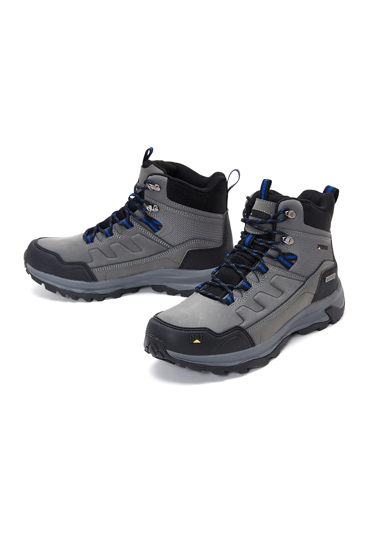 Caterpillar Erkek Gri Waterproof Deri Bot - Image 3