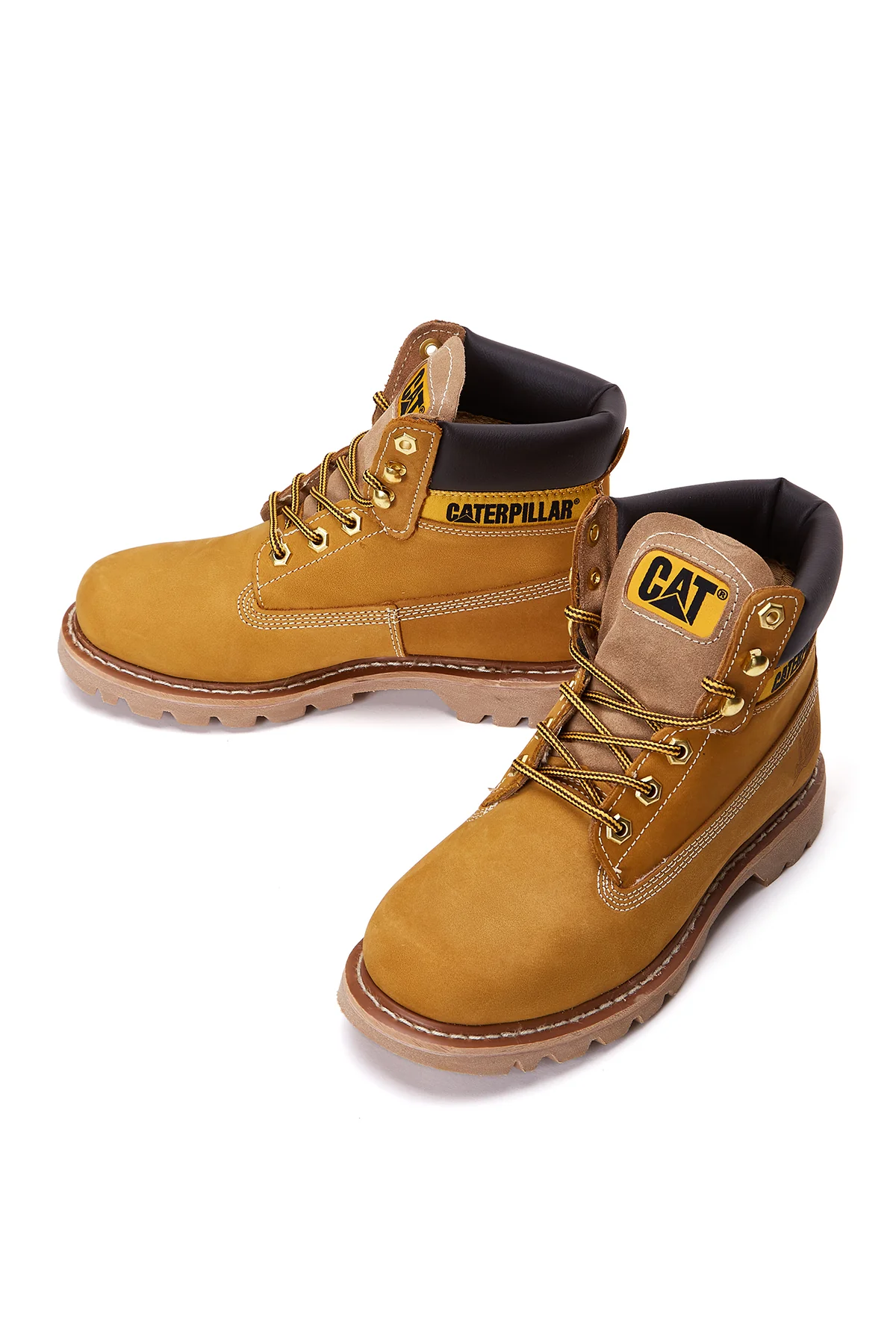 Caterpillar Erkek Hardal Colorado Nubuk Deri Bot - Image 3