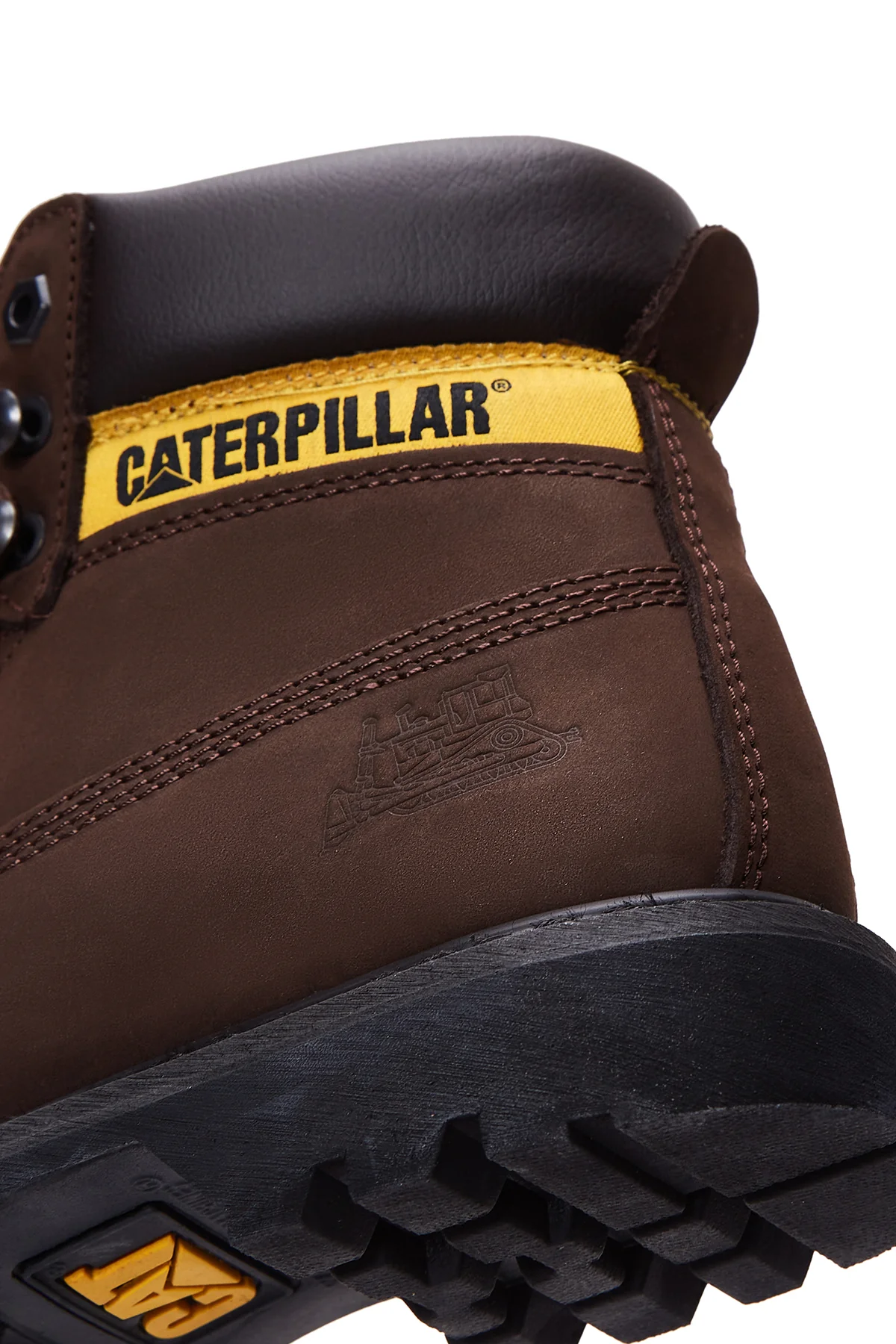 Caterpillar Erkek Kahverengi Colorado Nubuk Deri Bot - Image 8