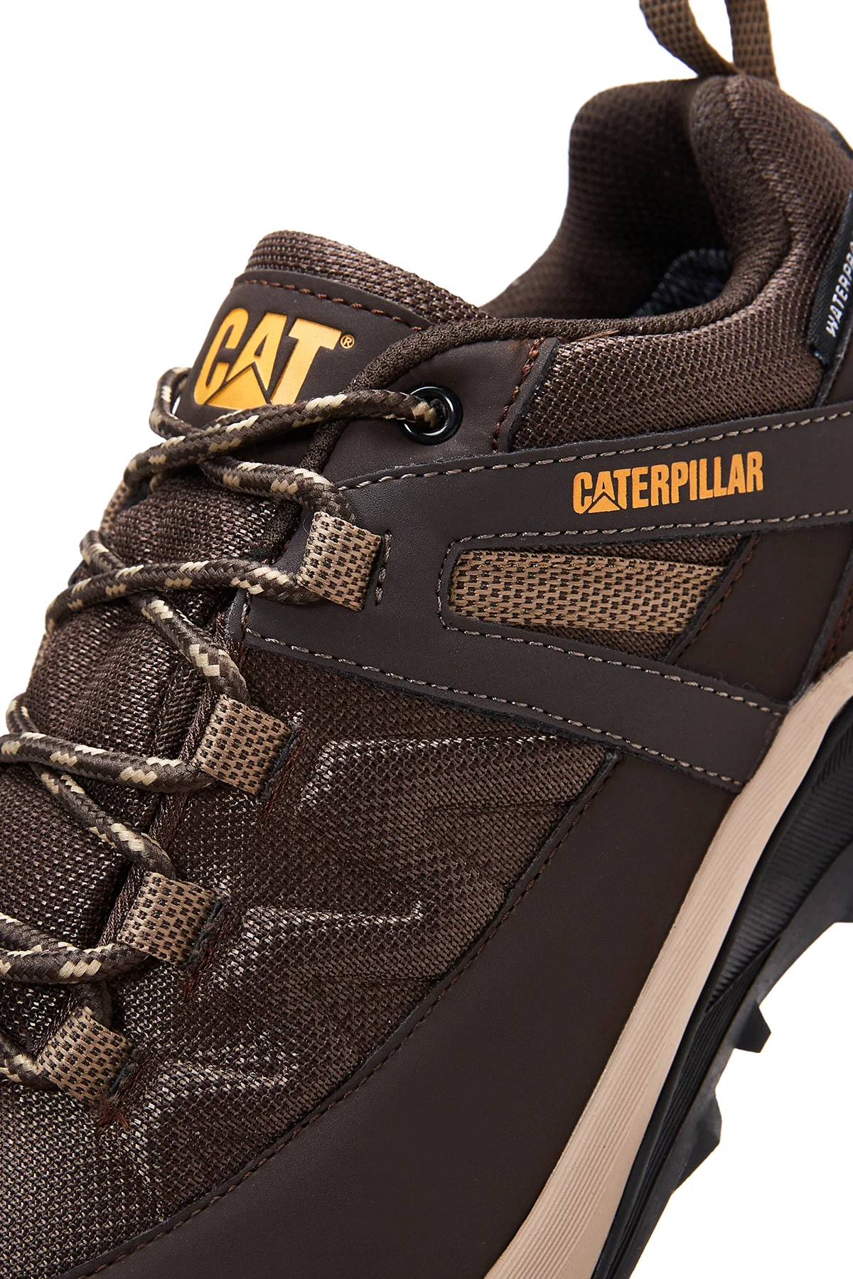 Caterpillar Erkek Kahverengi Deri Waterproof Outdoor Ayakkabı - Image 7