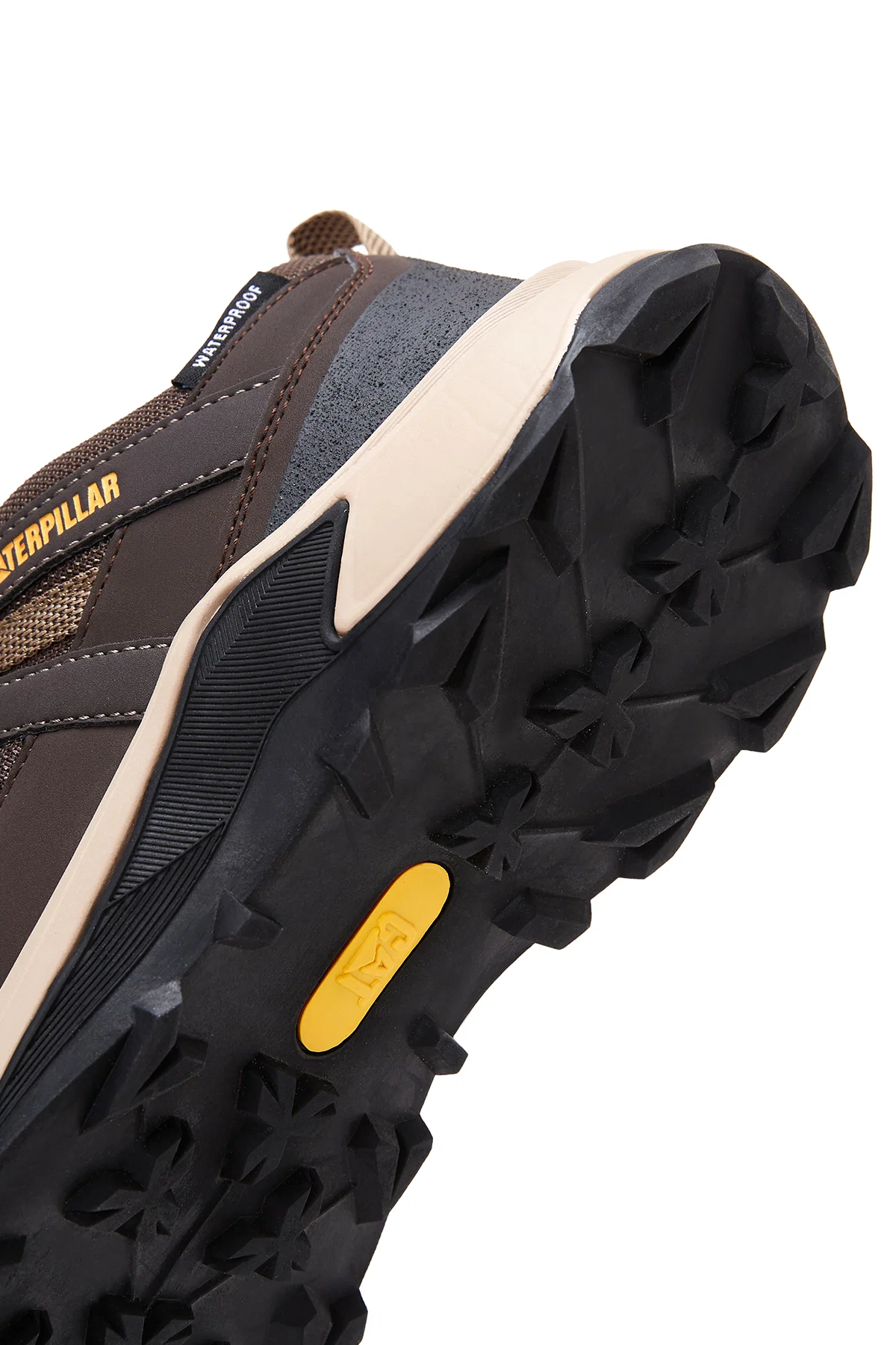 Caterpillar Erkek Kahverengi Deri Waterproof Outdoor Ayakkabı - Image 8