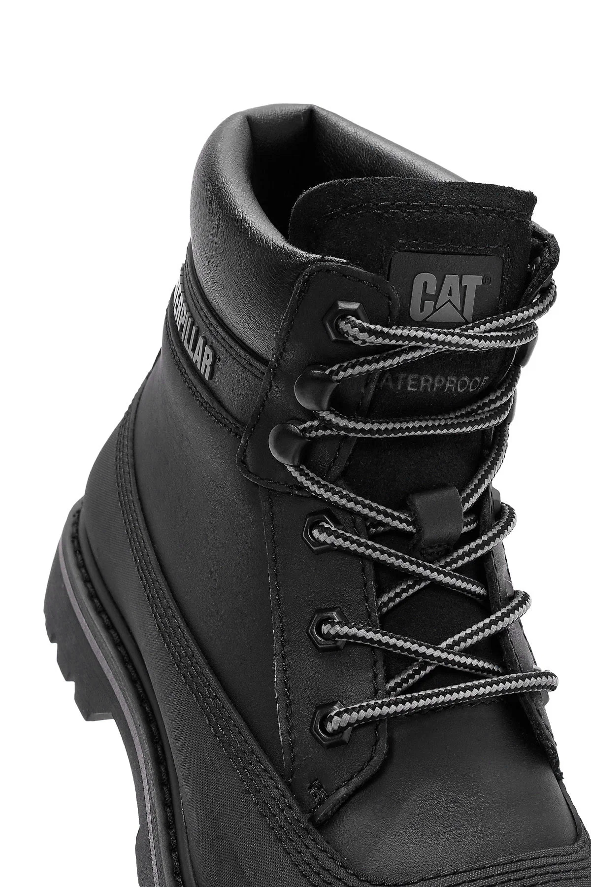 Caterpillar Erkek Siyah Colorado Galosh Wp Bağcıklı Deri Postal Bot - Image 11