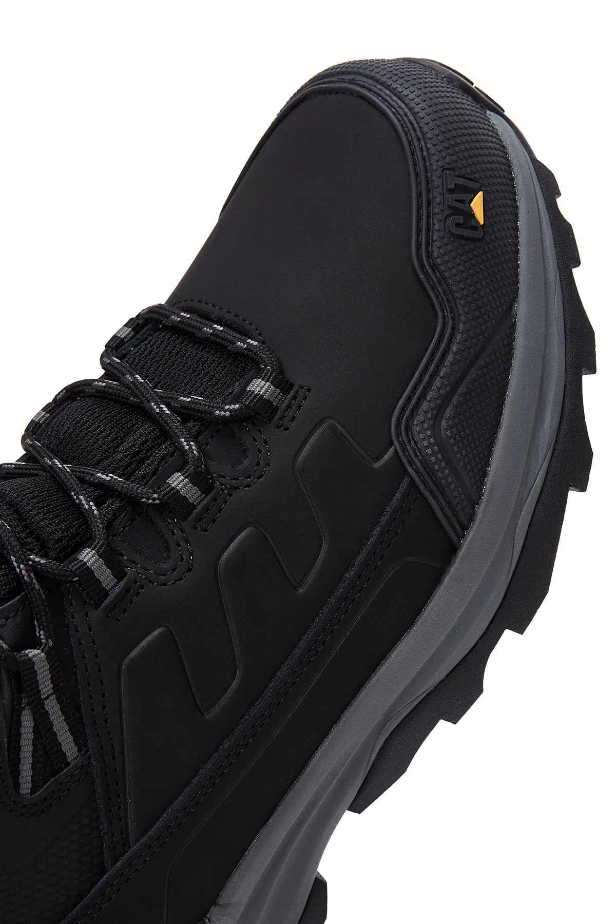 Caterpillar Erkek Siyah Waterproof Deri Bot - Image 8