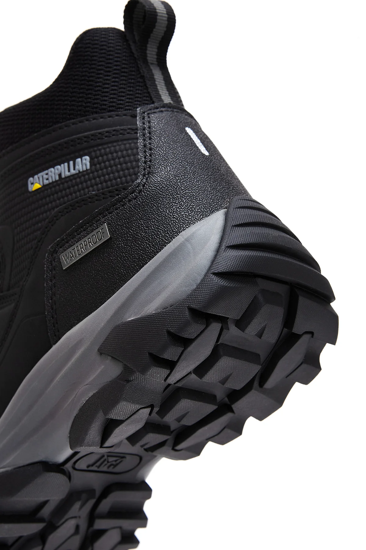 Caterpillar Erkek Siyah Waterproof Deri Bot - Image 9