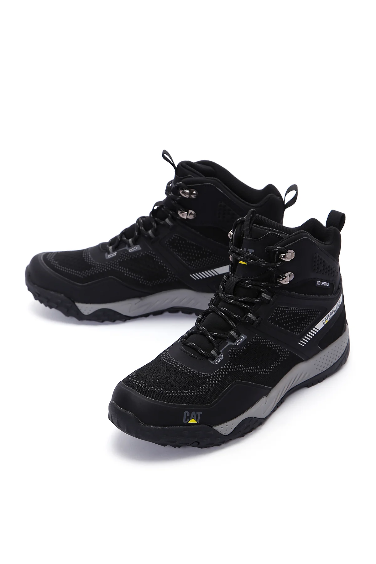 Caterpillar Erkek Siyah Waterproof Deri Bot - Image 3