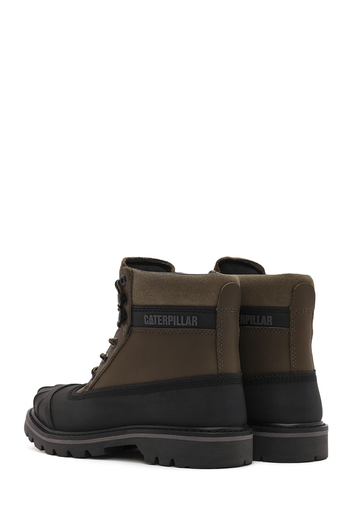 Caterpillar Erkek Yeşil Colorado Galosh Wp Bağcıklı Deri Postal Bot - Image 6