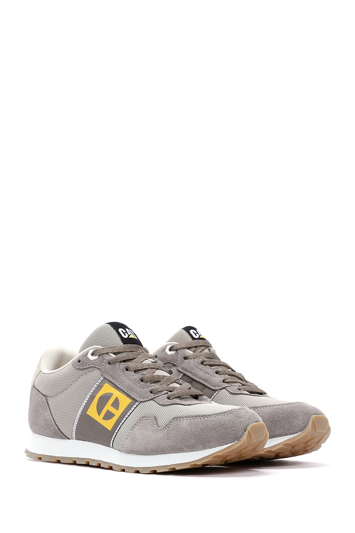 Caterpillar Kadın Bej Süet Detaylı Shelby Sneaker - Image 3
