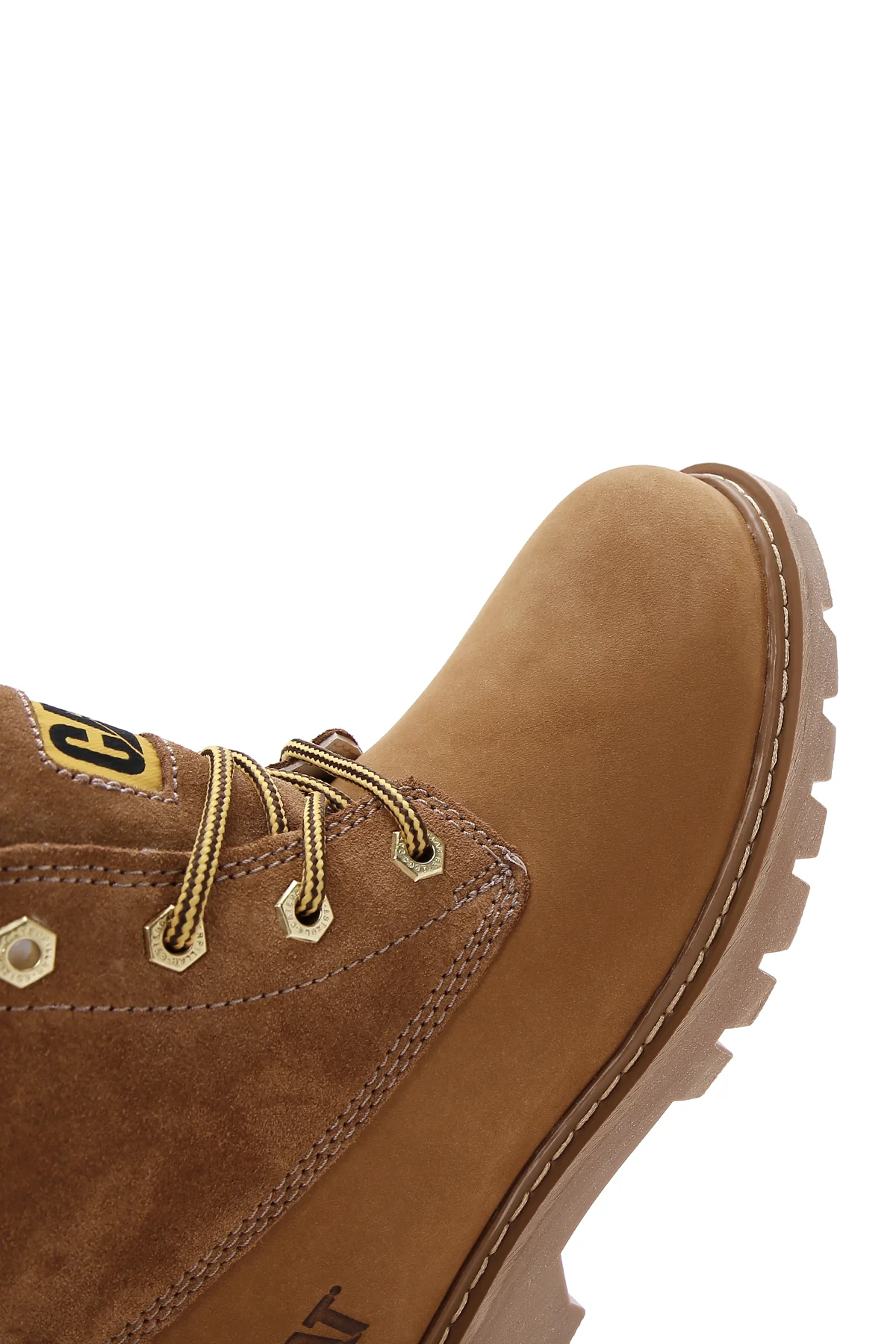 Caterpillar Kadın Camel Vermont Fur Nubuk Deri Bot - Image 10