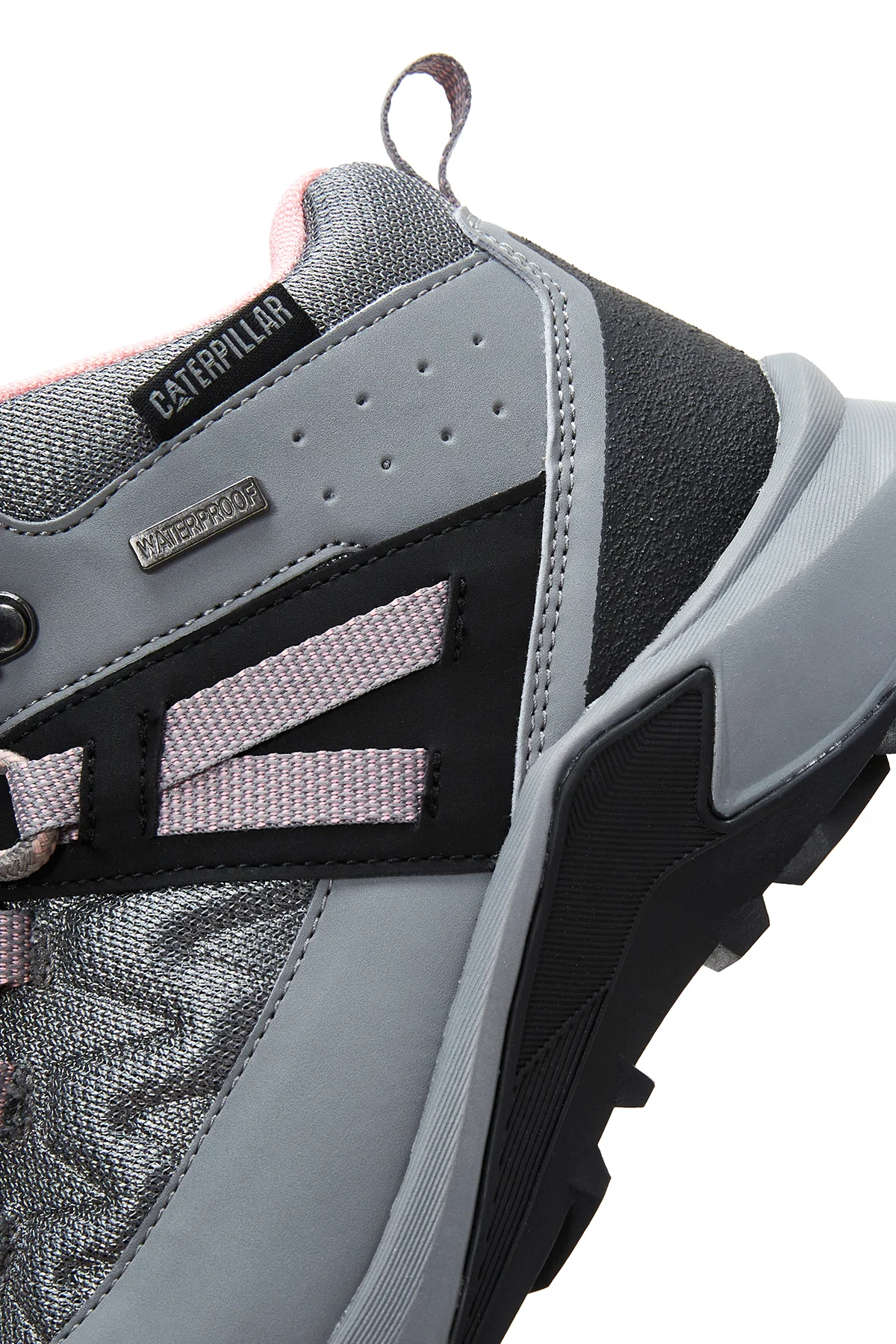 Caterpillar Kadın Gri  Waterproof Deri Outdoor Sneaker - Image 7