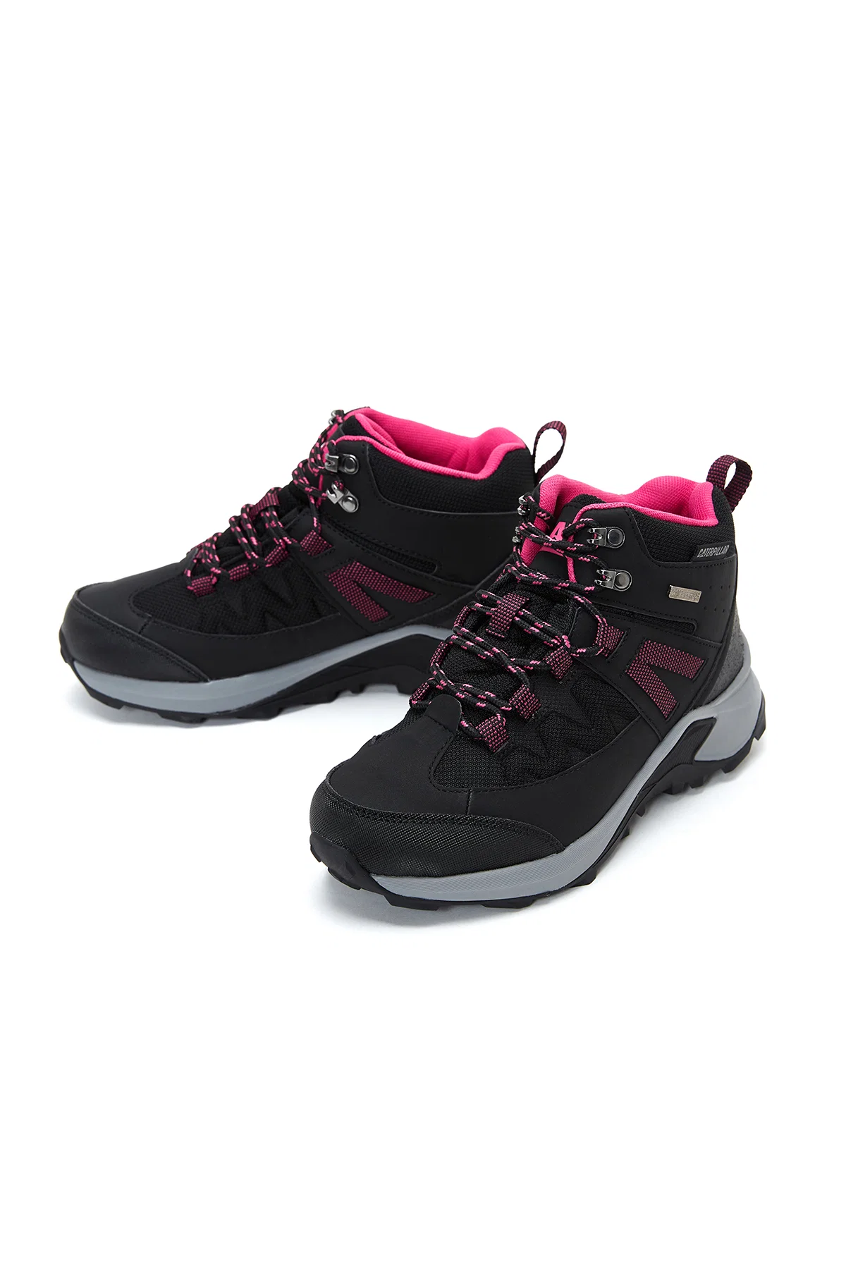 Caterpillar Kadın Siyah  Waterproof Deri Outdoor Sneaker - Image 3