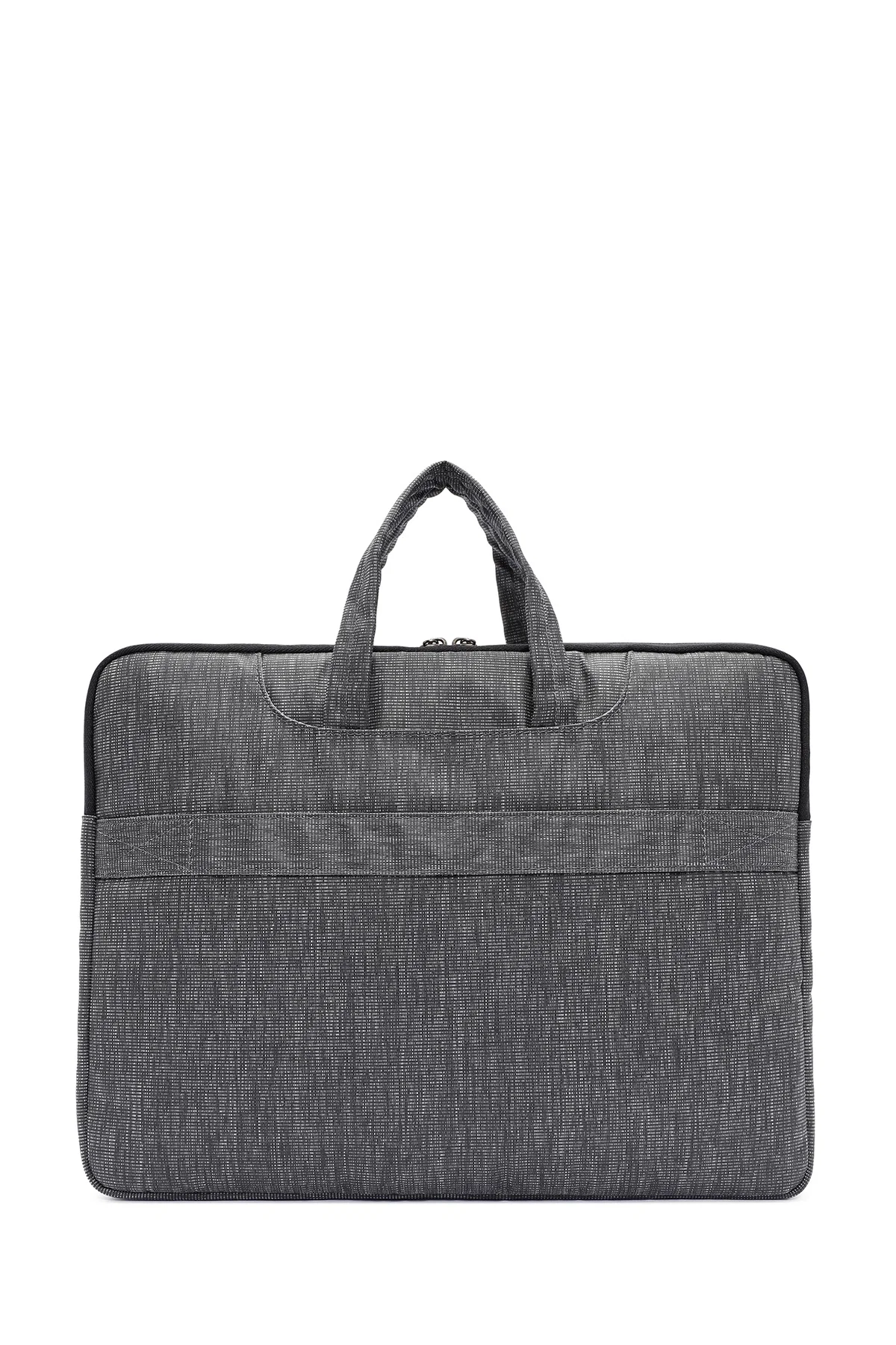 D-Pack Erkek Gri Kumaş Laptop Çantası - Image 3