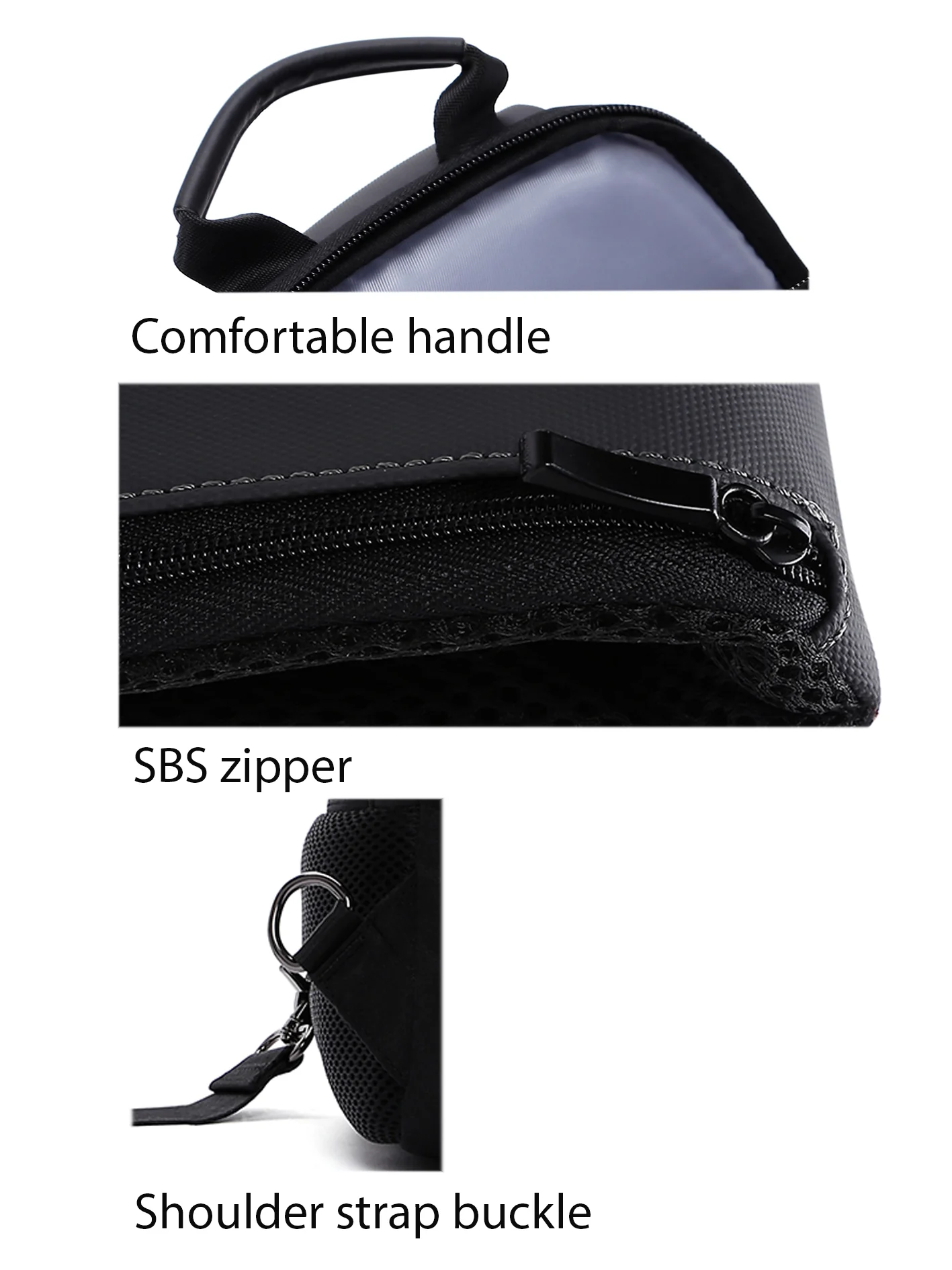 D-Pack Erkek Gri Teknolojik Kumaş Çapraz Çanta - Image 6