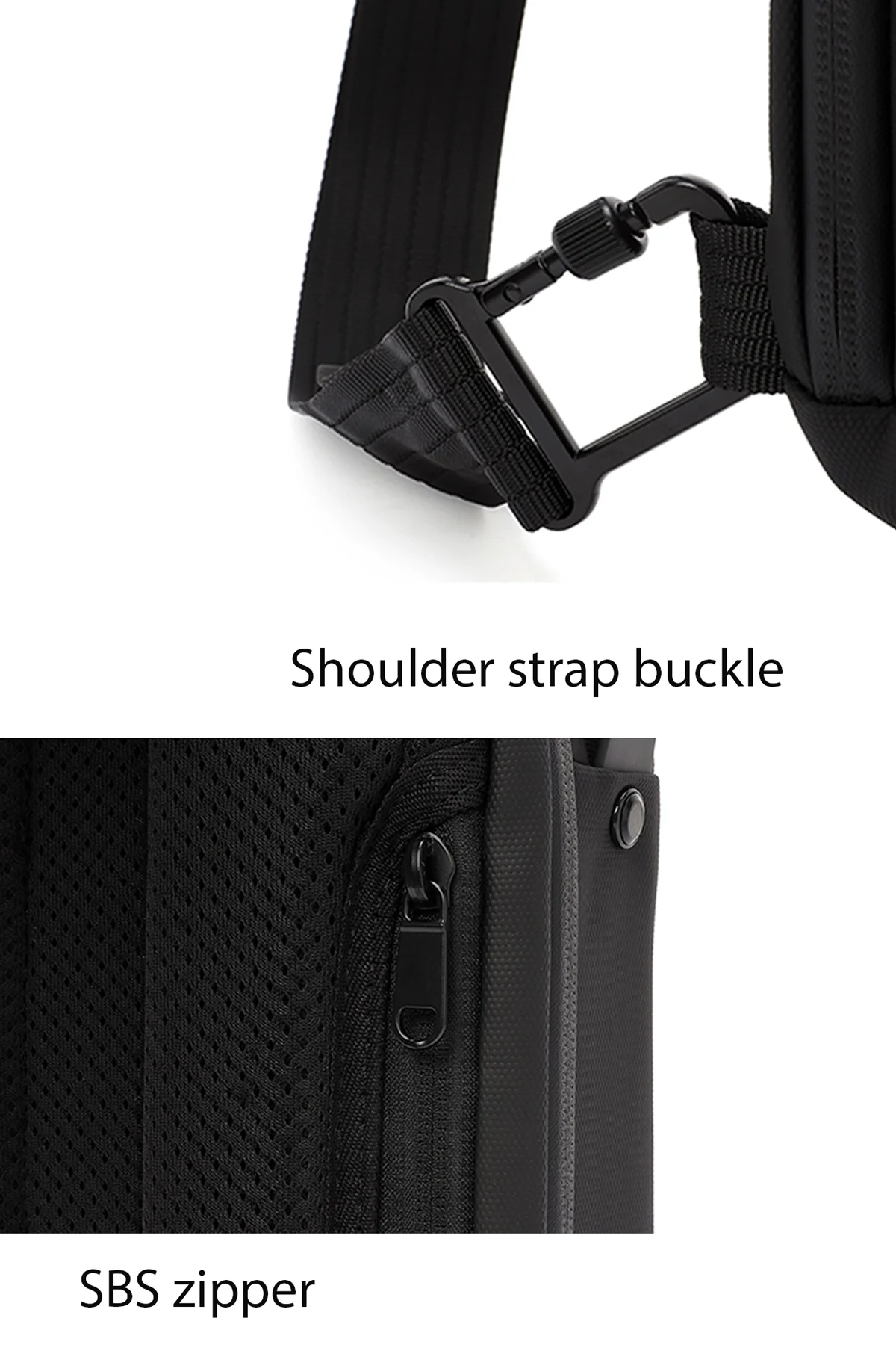 D-Pack Erkek Gri Teknolojik Kumaş Çapraz Çanta - Image 4