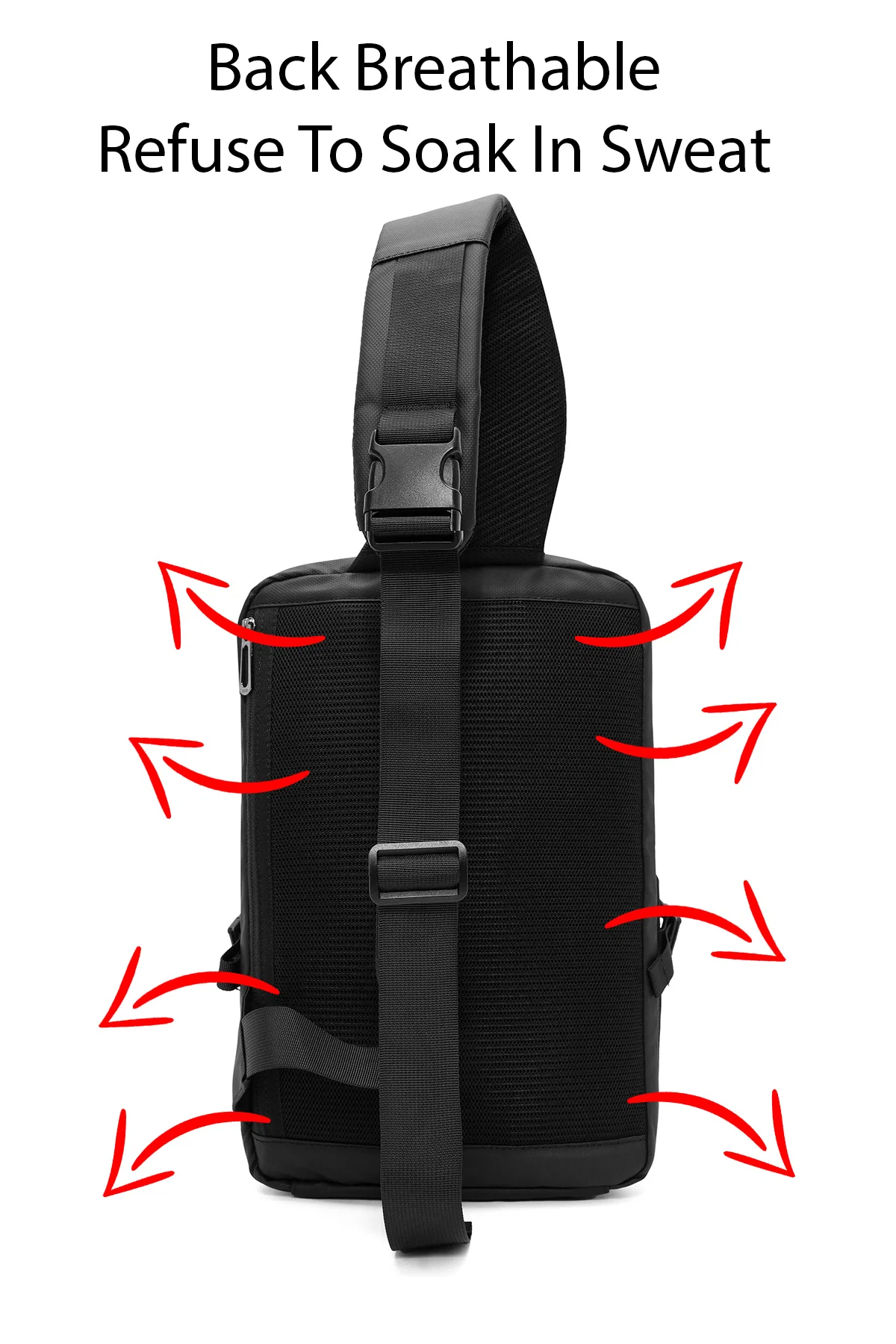D-Pack Erkek Siyah Çapraz Çanta - Image 5