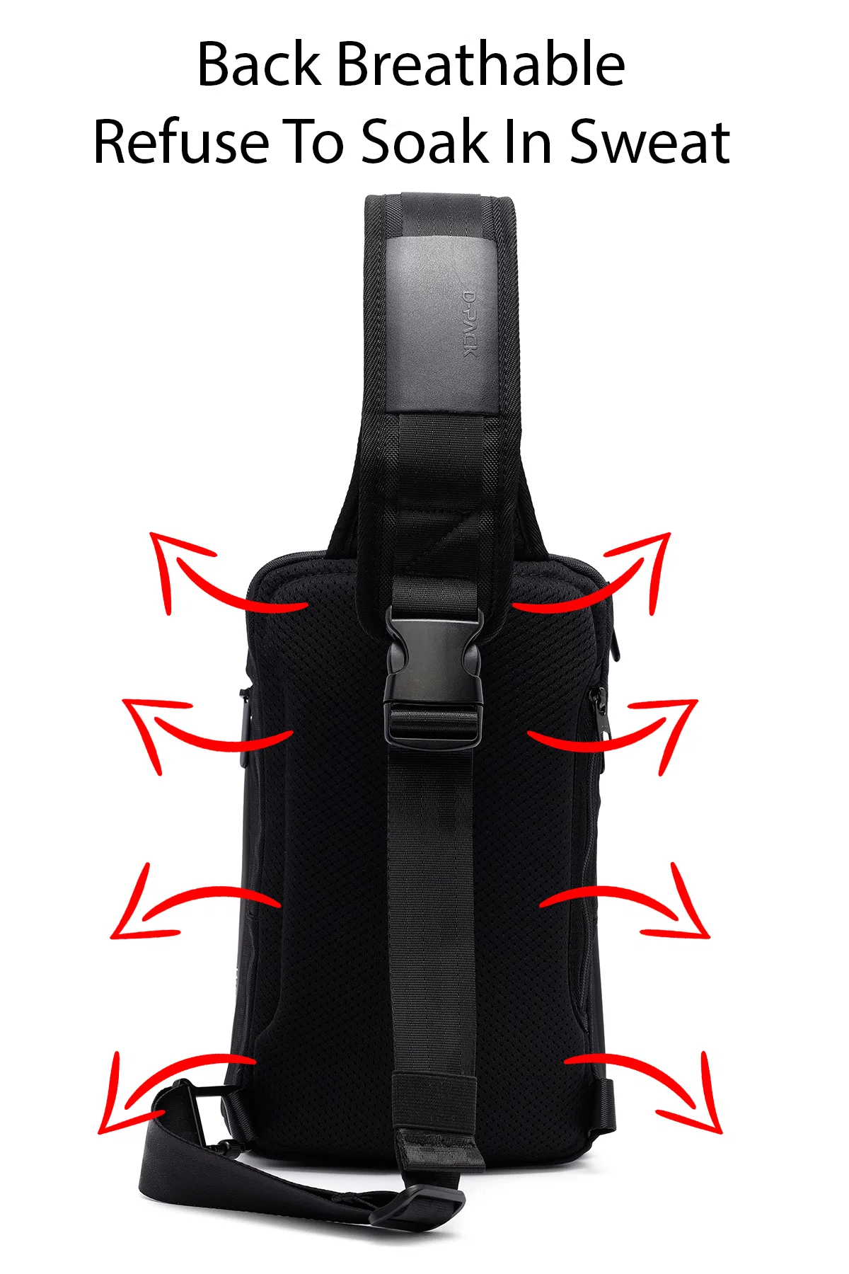 D-Pack Erkek Siyah Çapraz Çanta - Image 3
