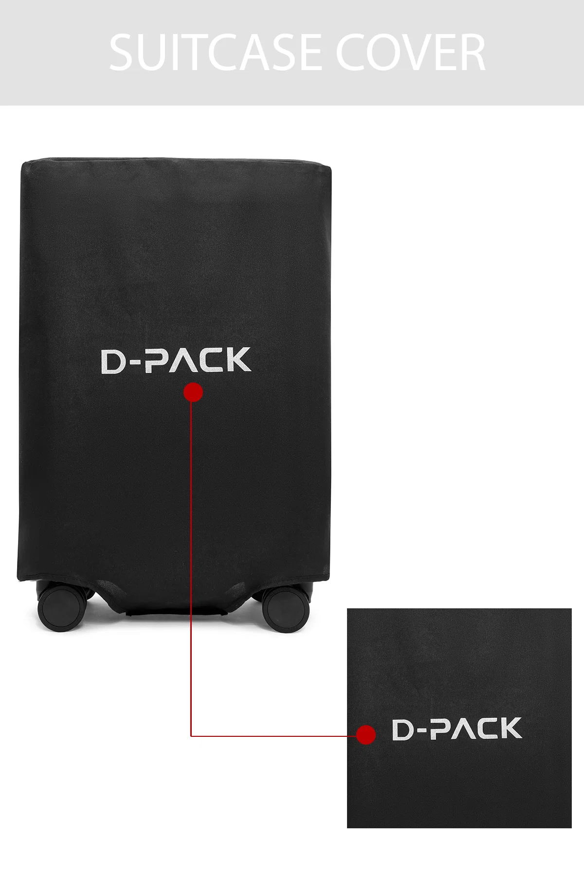 D-Pack Unisex Siyah Kabin Boy Valiz - Image 13